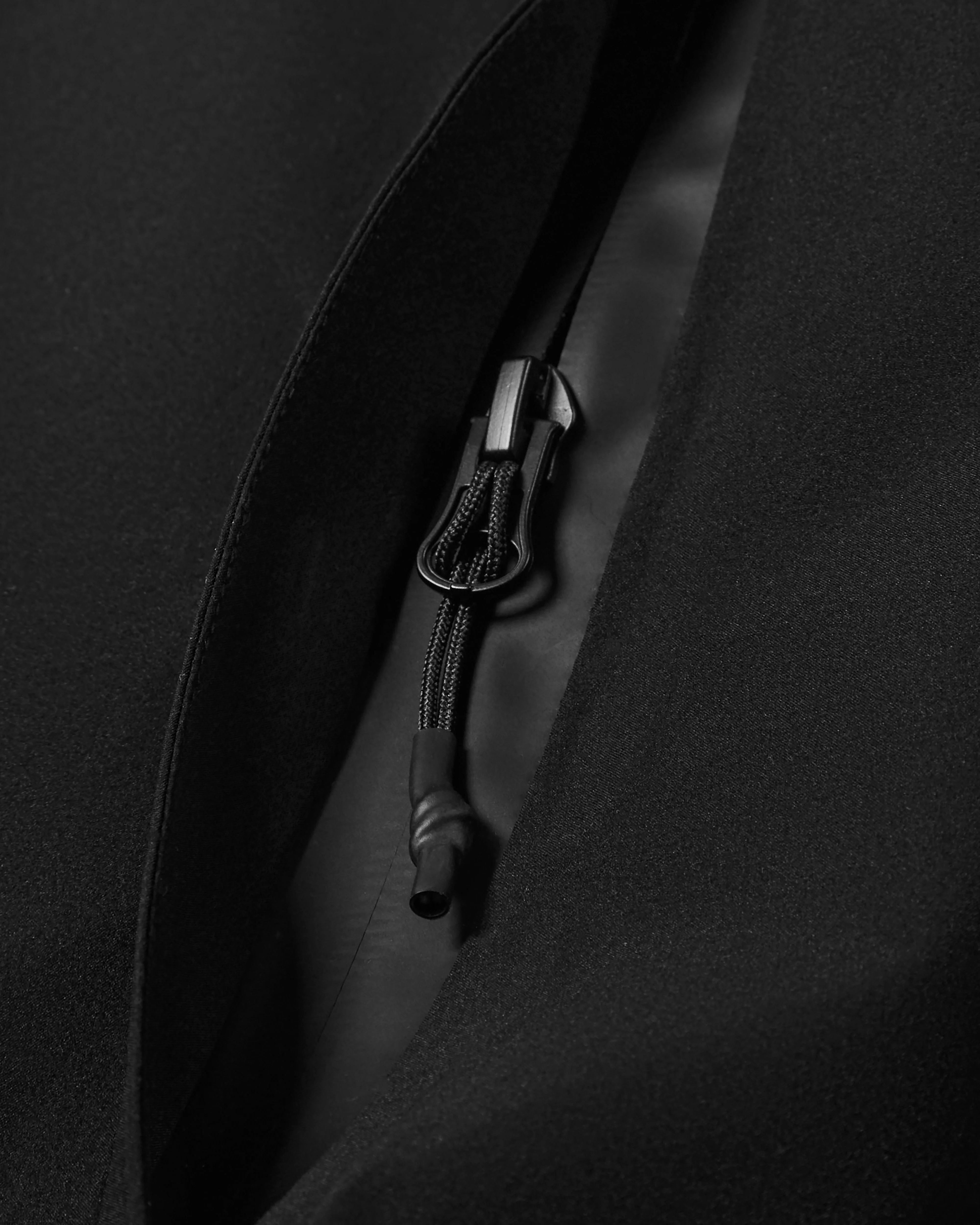 AFC Bournemouth Black Waterproof Hooded Jacket - Image 5