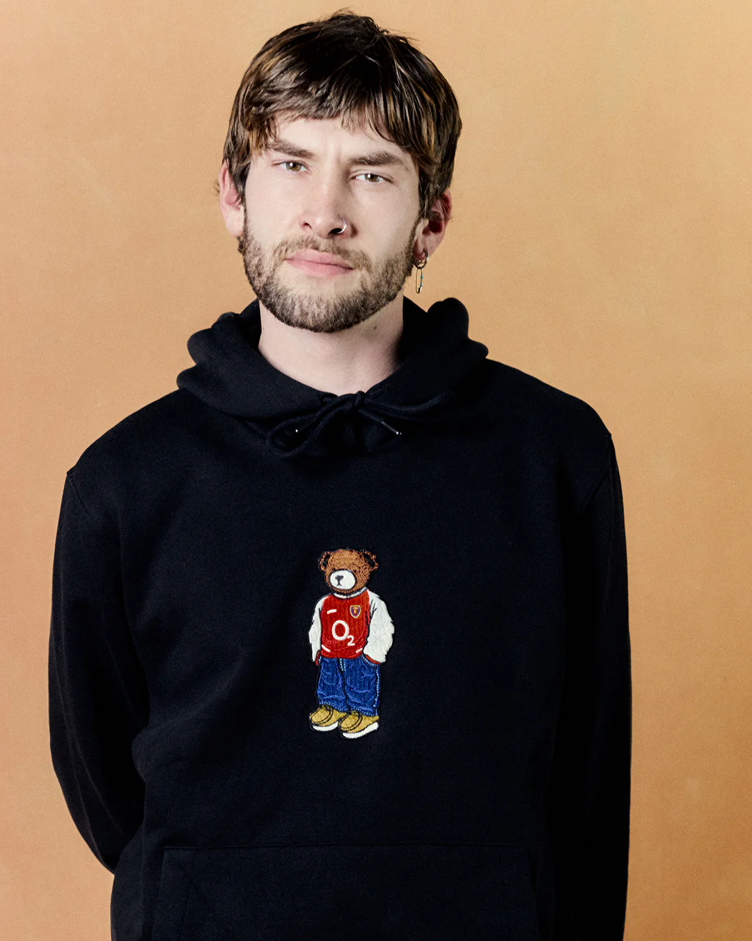 AFC Embroidered Pickles Black Hoodie - Image 2