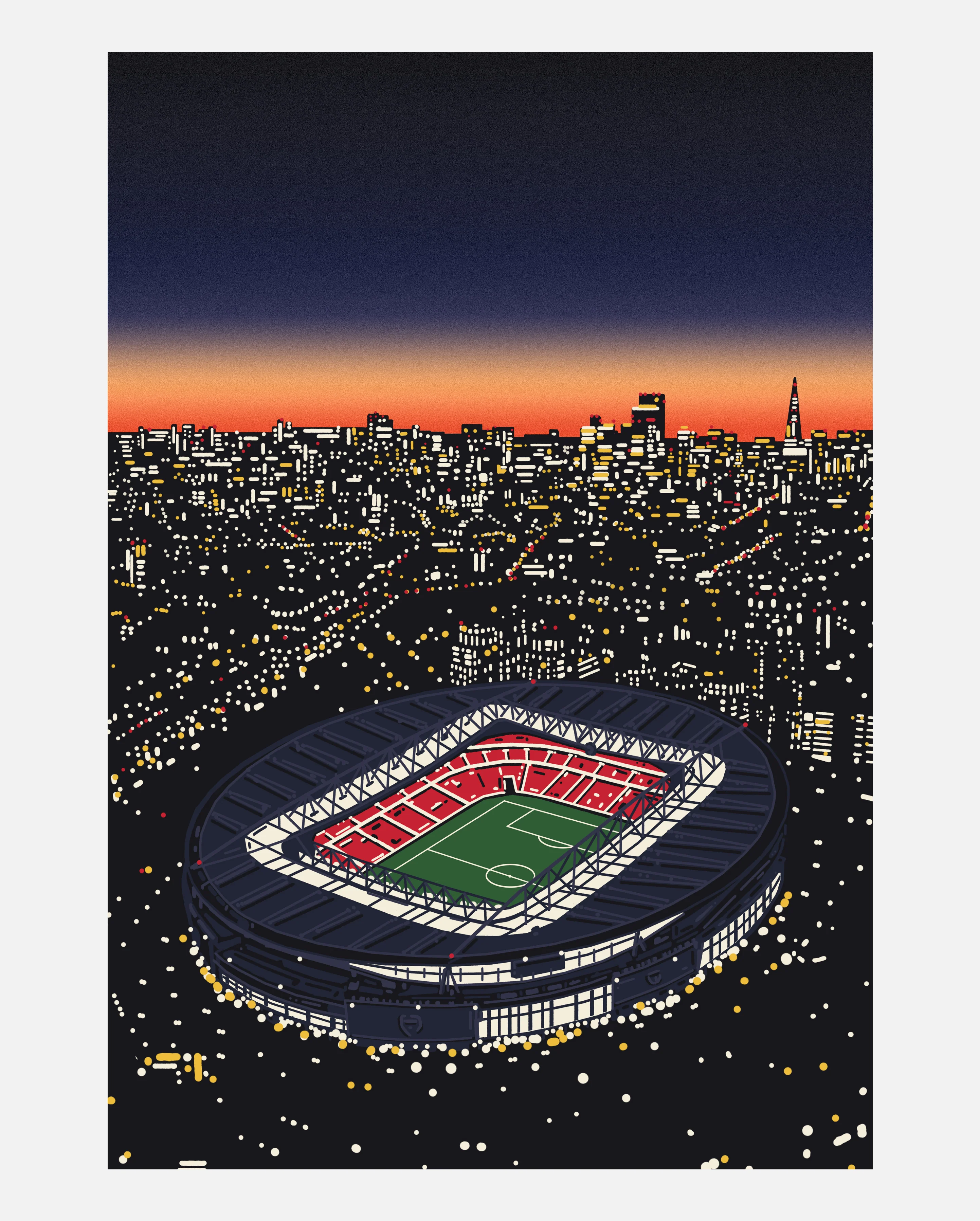 AFC Under The Lights Print - Image 2