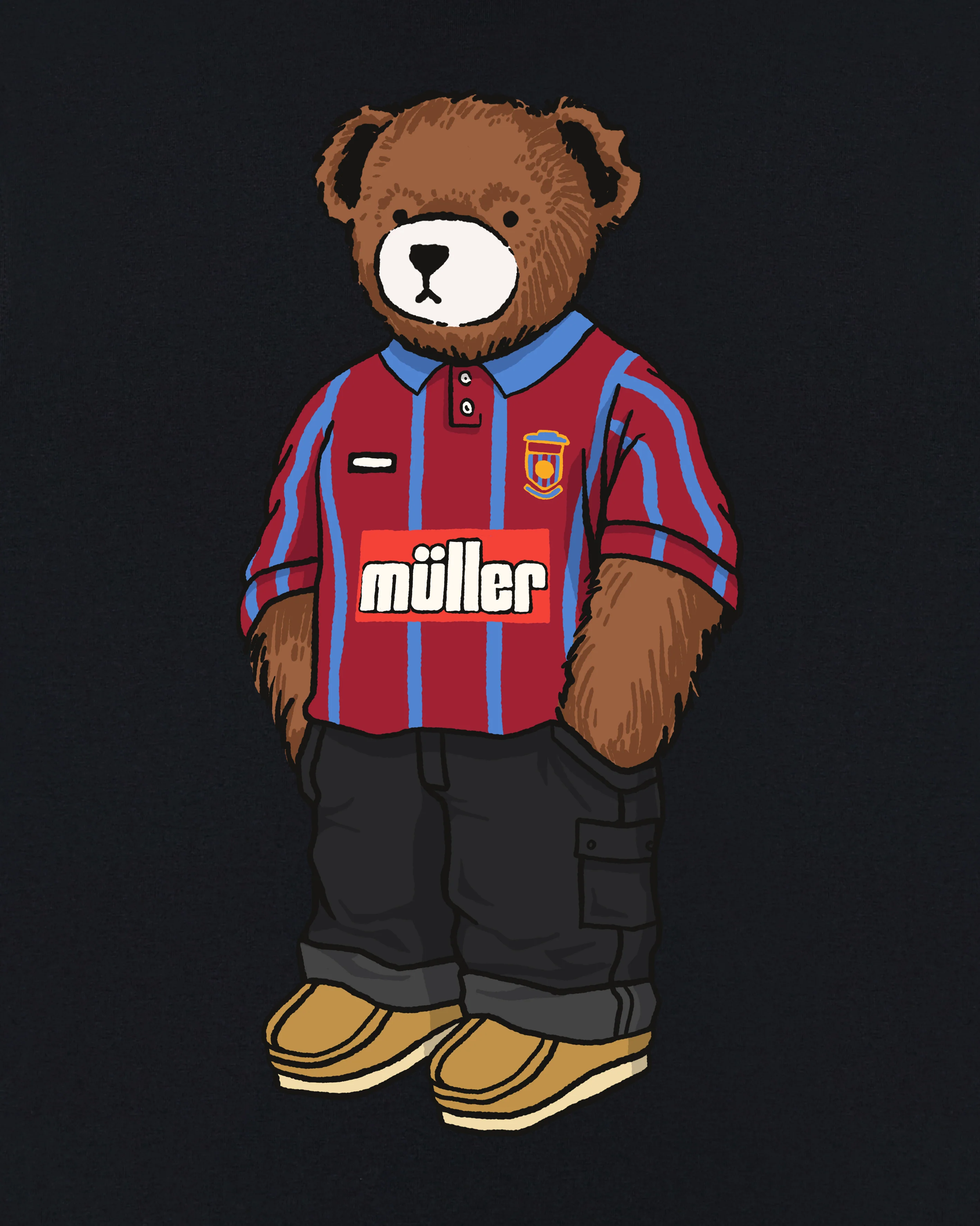 AVFC Home Pickles Black Tee - Image 2