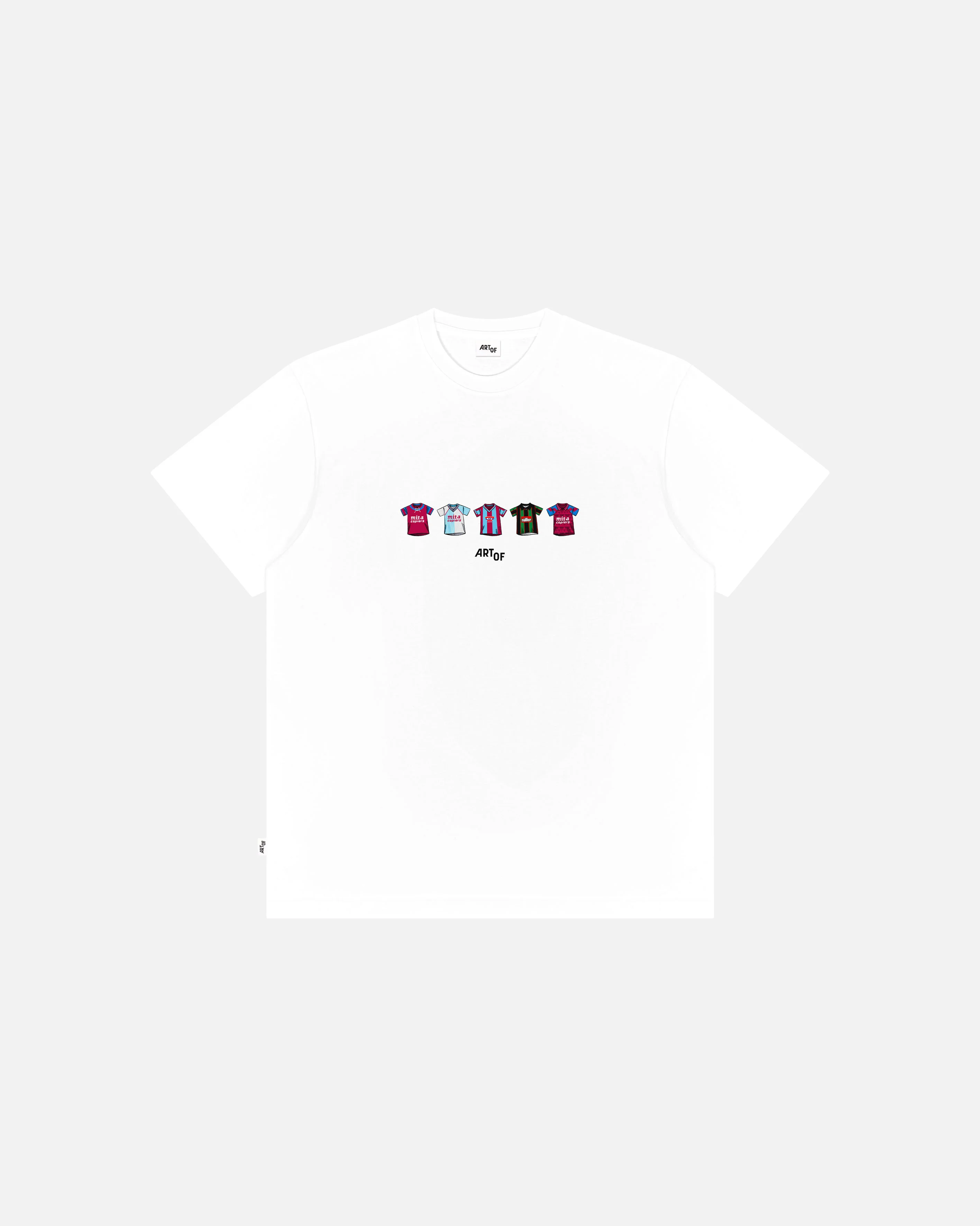 AVFC Printed Classics White Tee