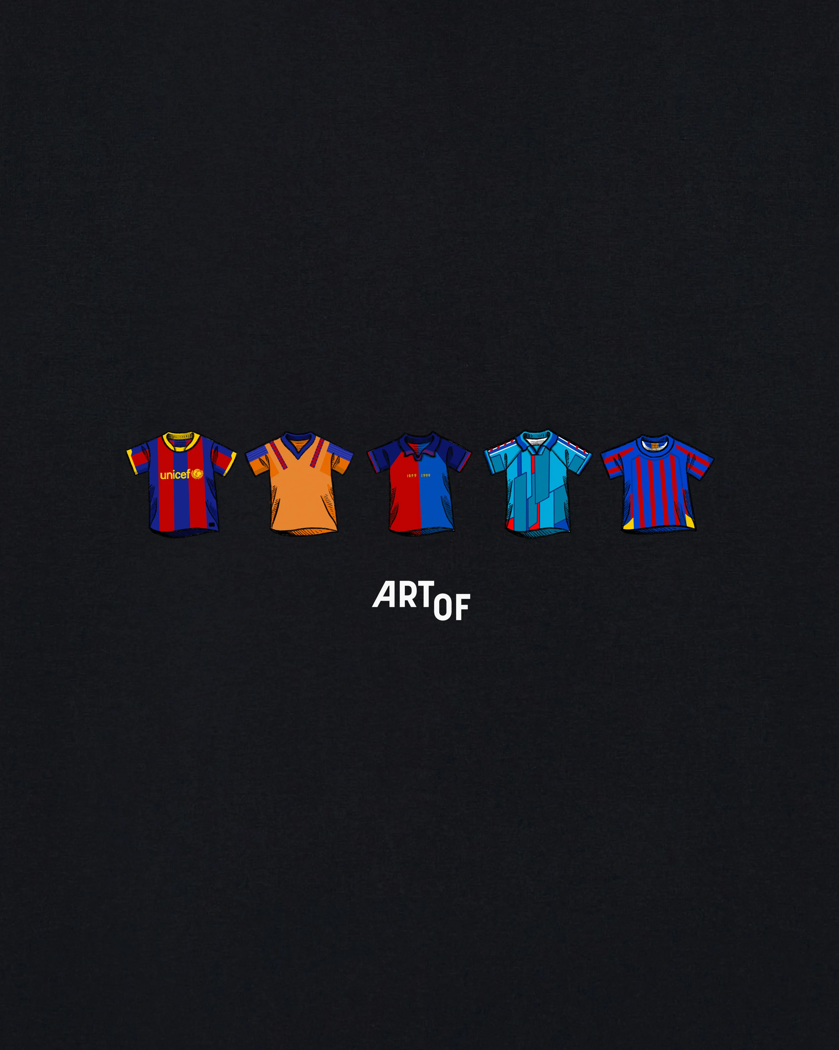 Barcelona Printed Classics Tee - Image 2