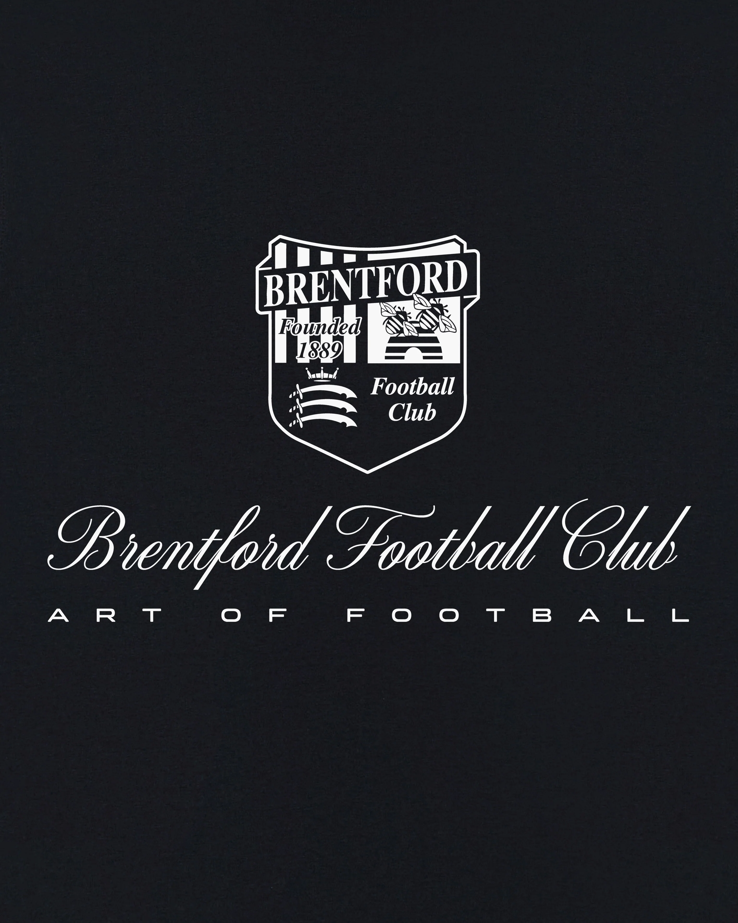 Brentford Heritage Black Tee - Image 3