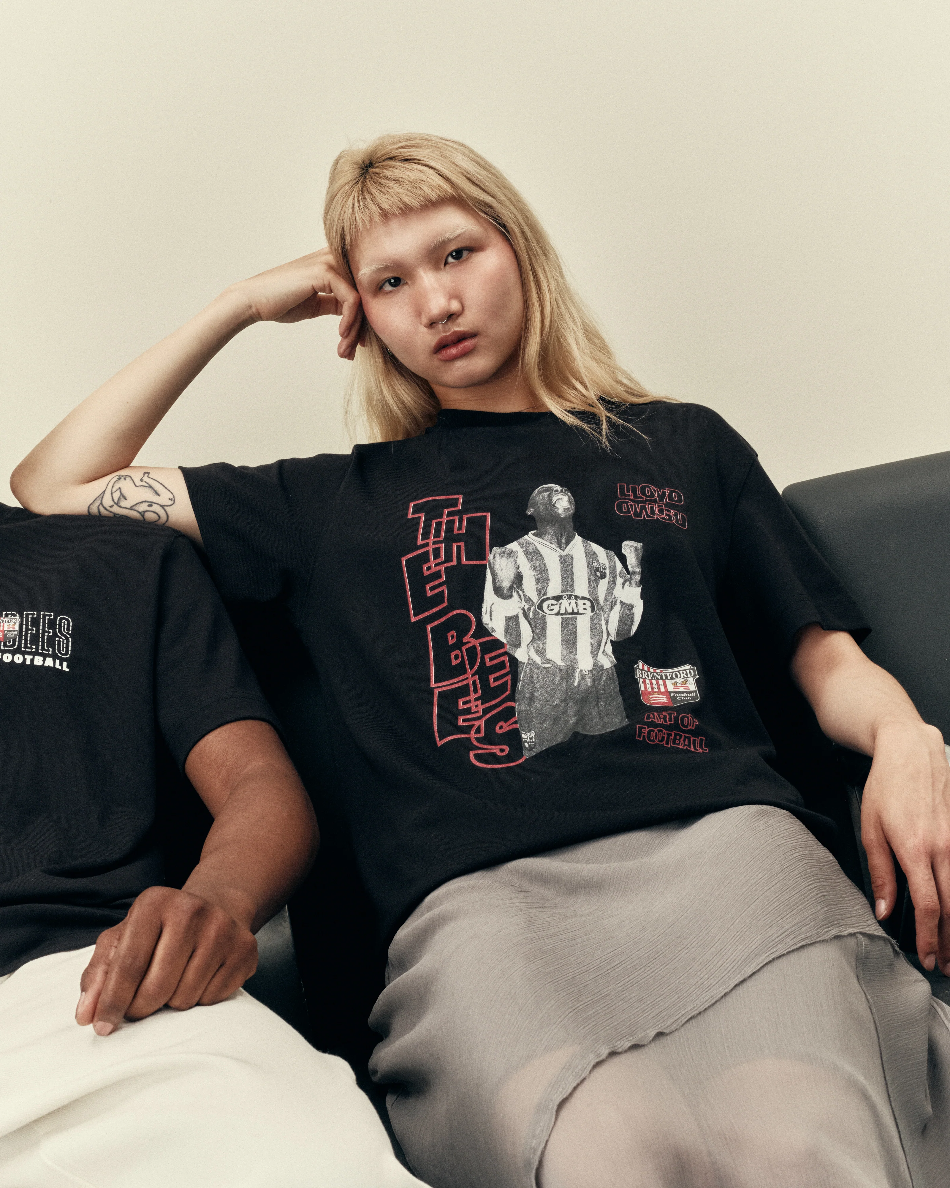 Brentford Owusu Black Tee - Image 3