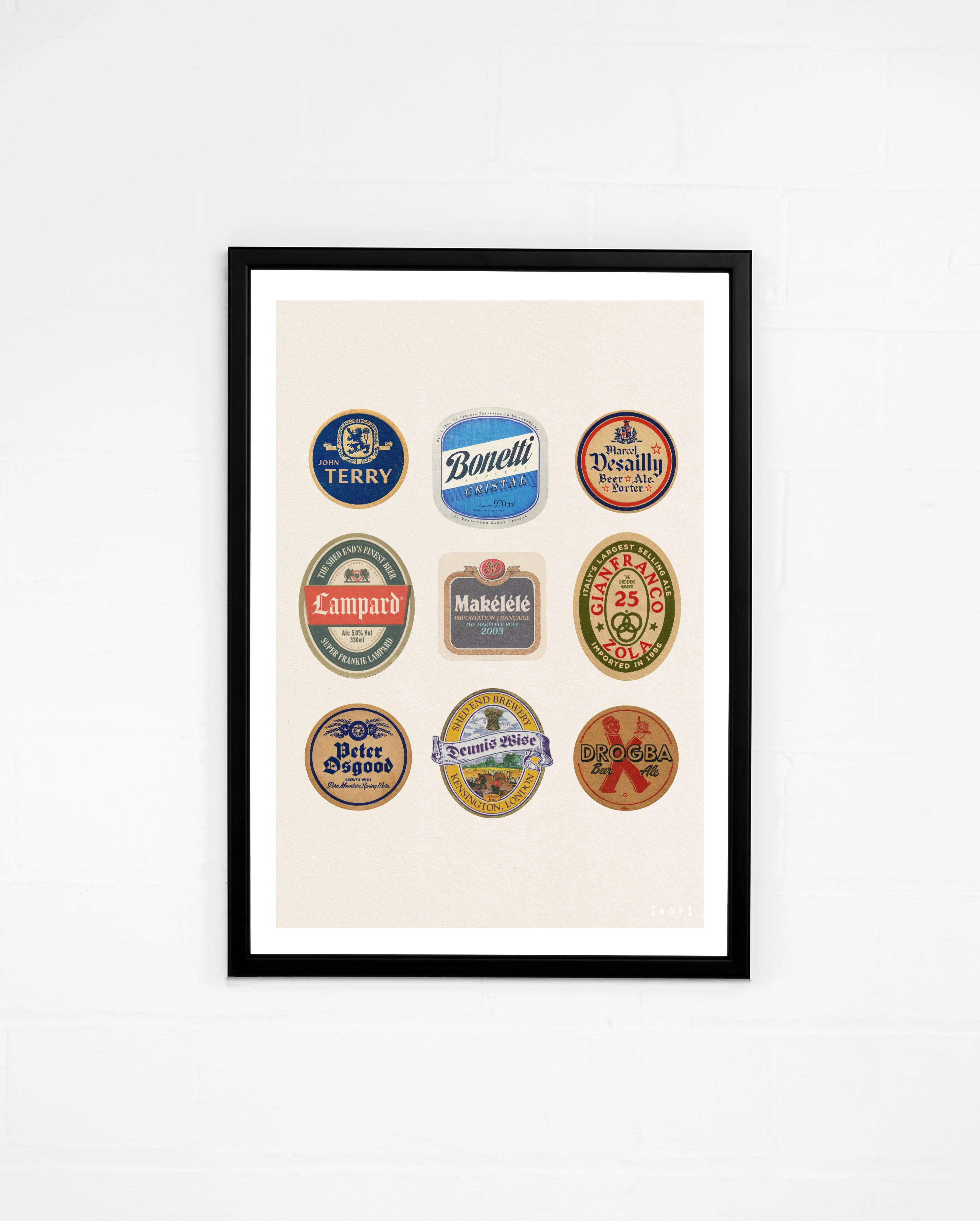 Brewed At The Bridge Print