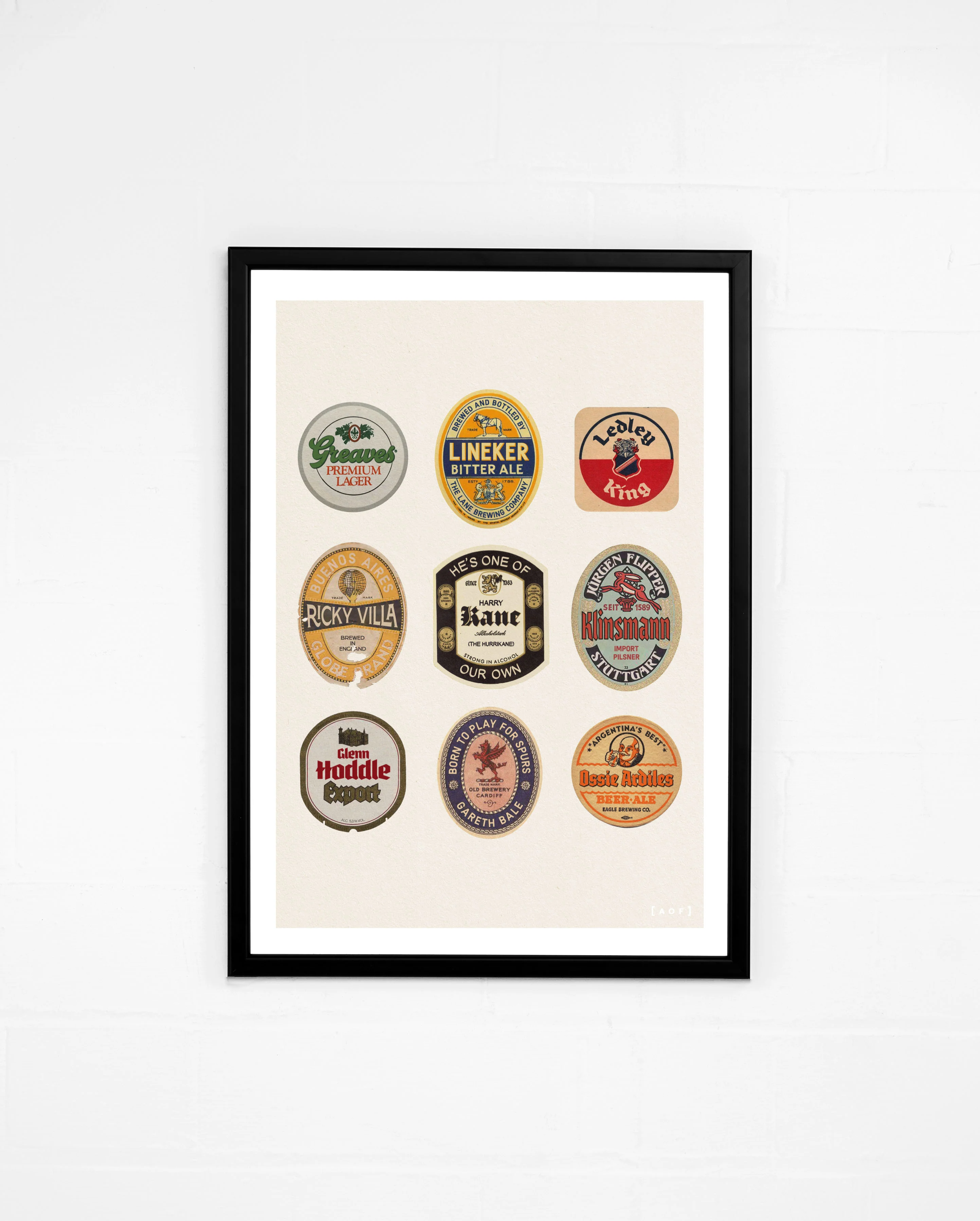THFC Brewed At The Lane Print