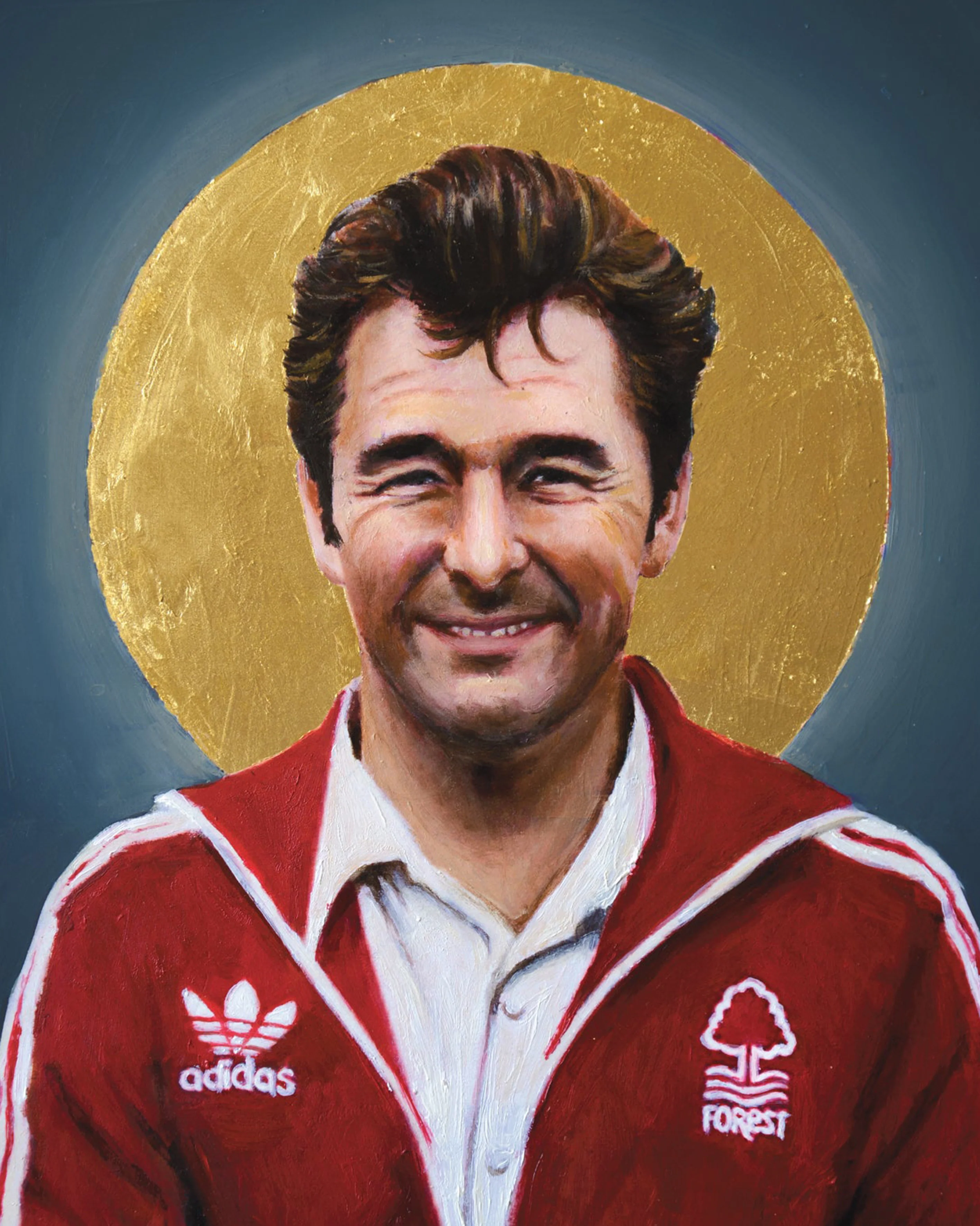Brian Clough Icon Print - Image 2