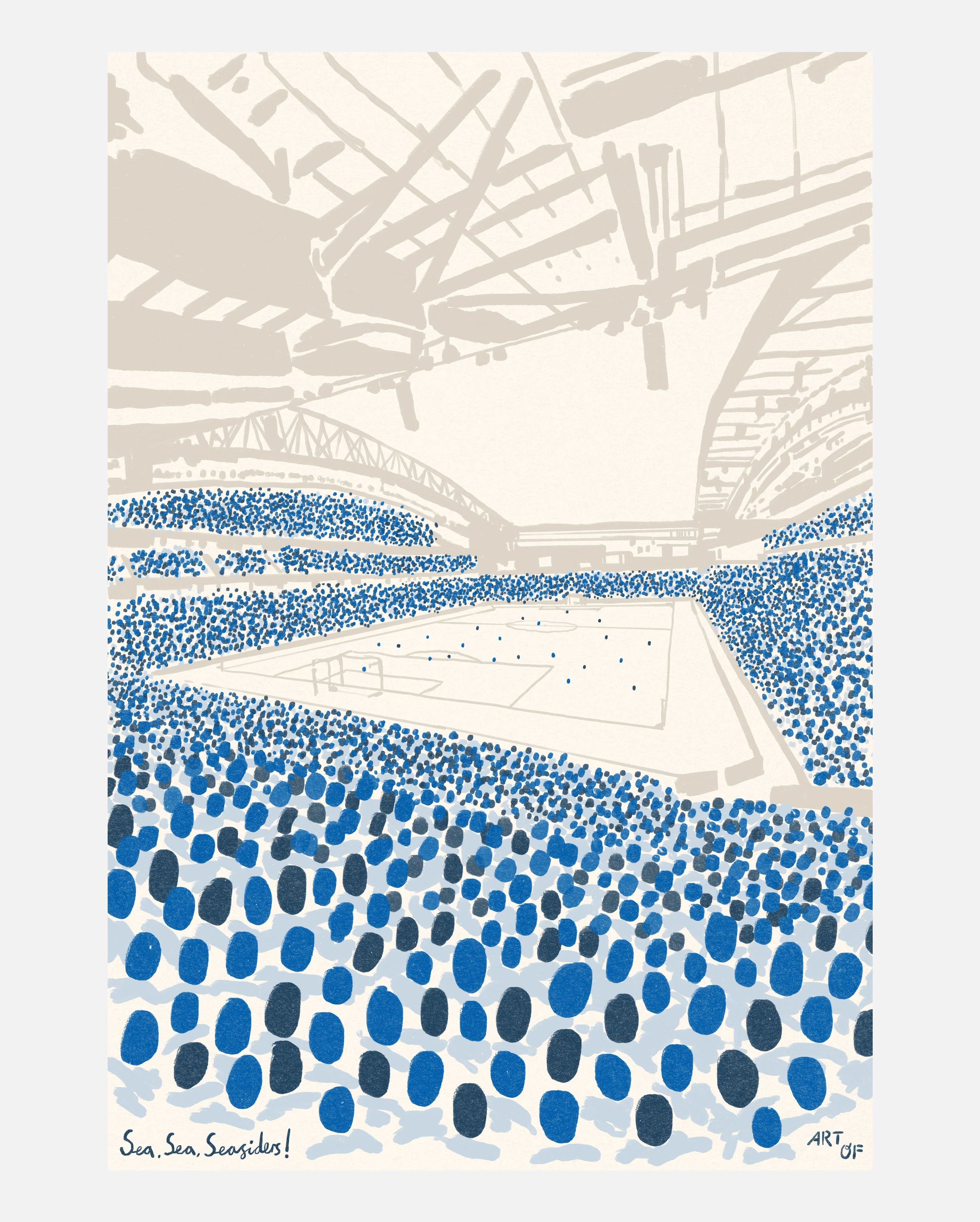 Brighton 12th Man Print - Image 3