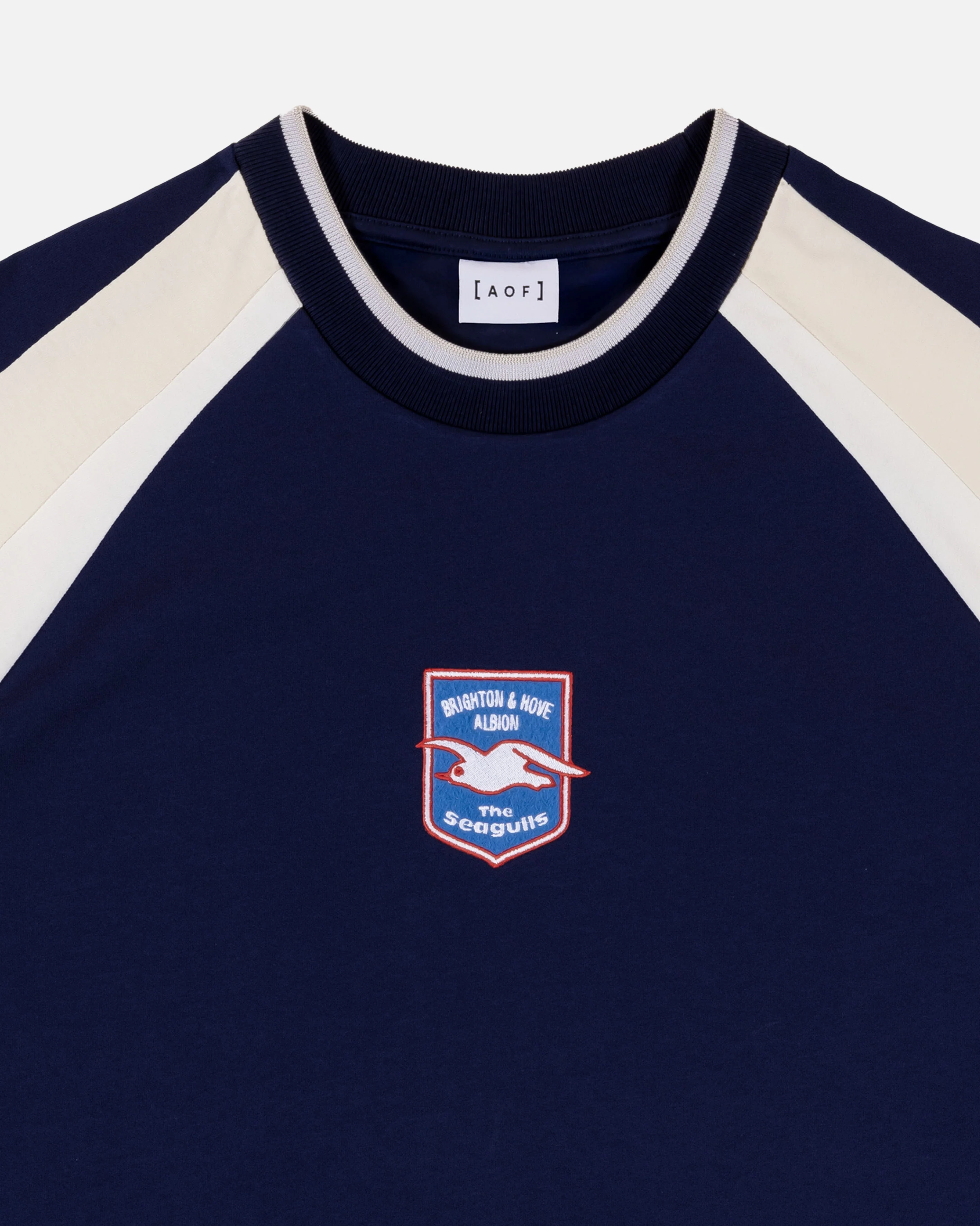 Brighton 90s Oversized Panelled Tee - Image 2