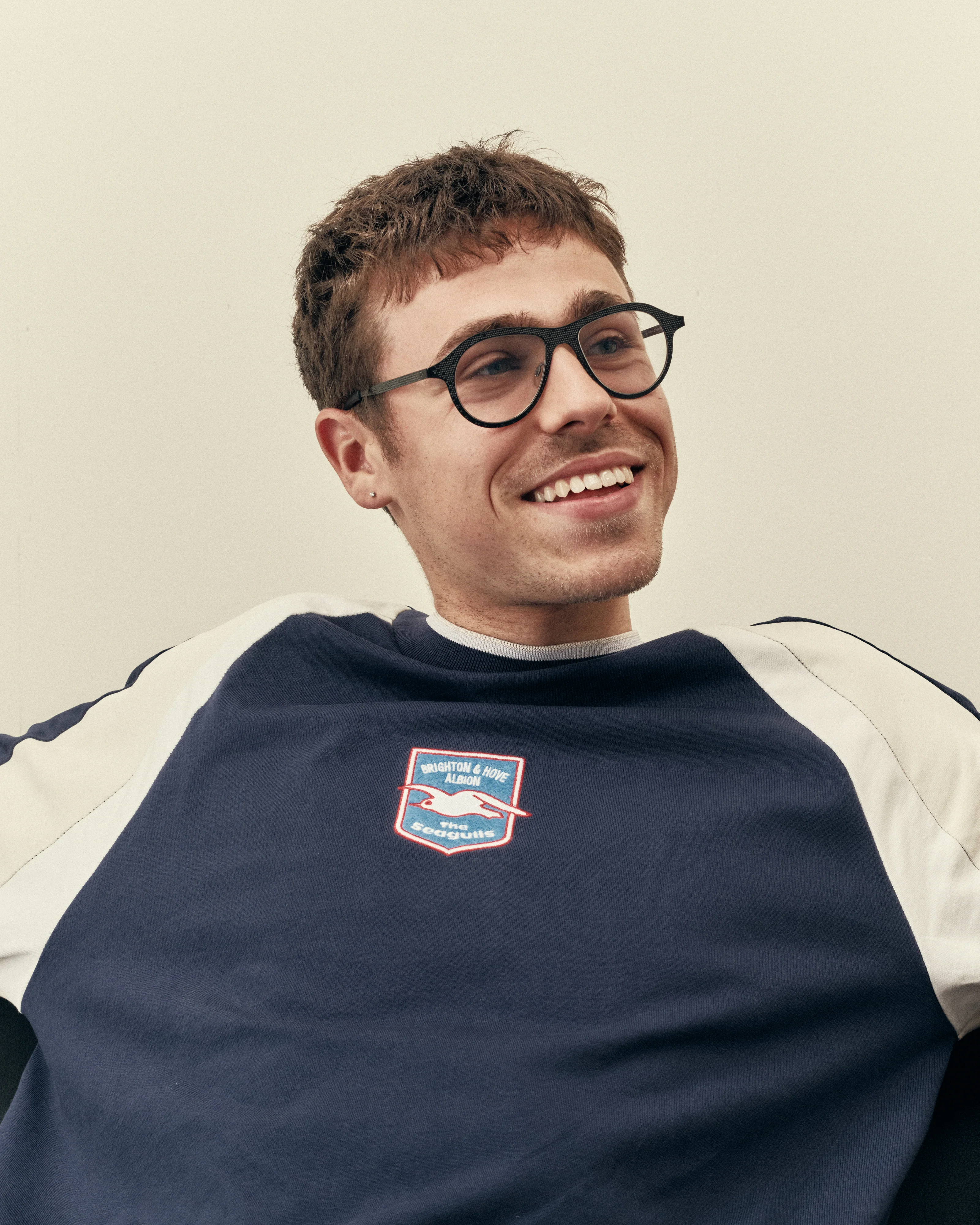 Brighton 90s Oversized Panelled Tee - Image 4