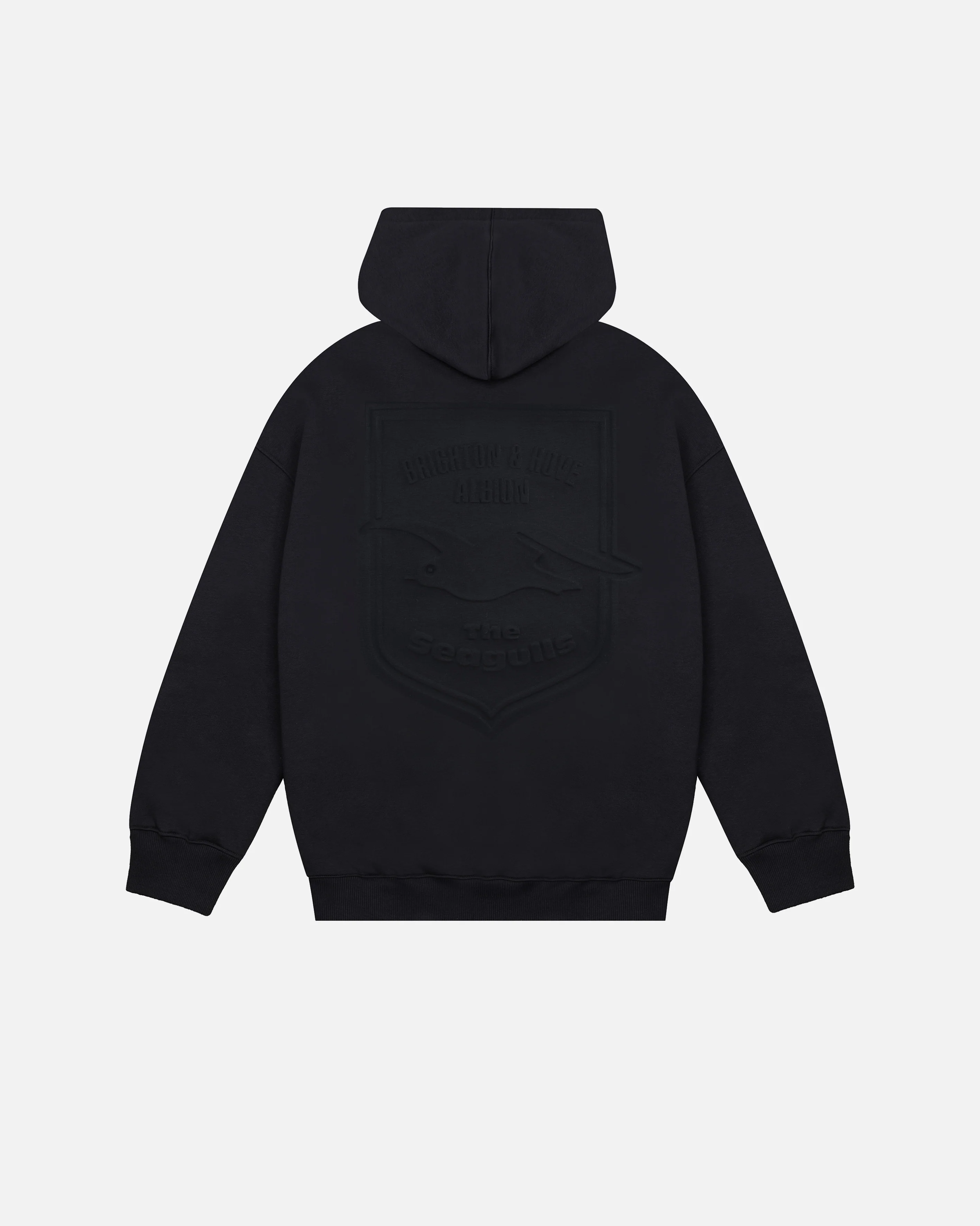 Brighton Debossed Zip Through Hoodie - Image 3