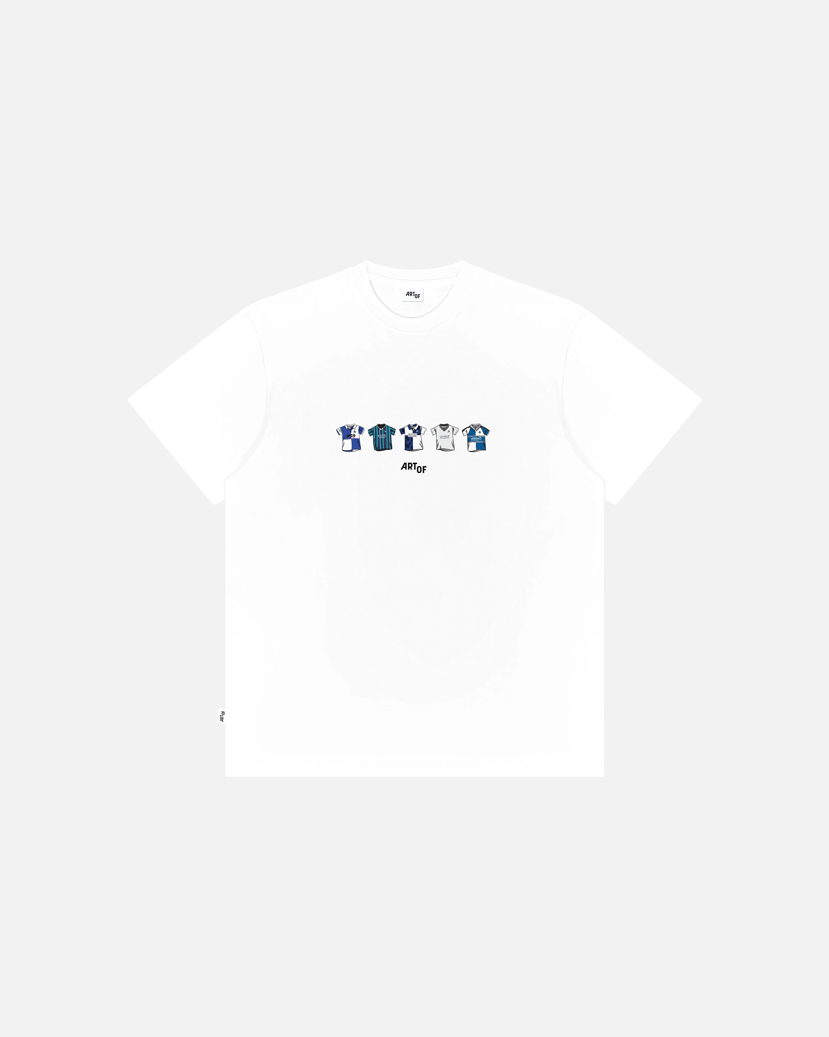 Bristol Rovers Printed Classics White Tee