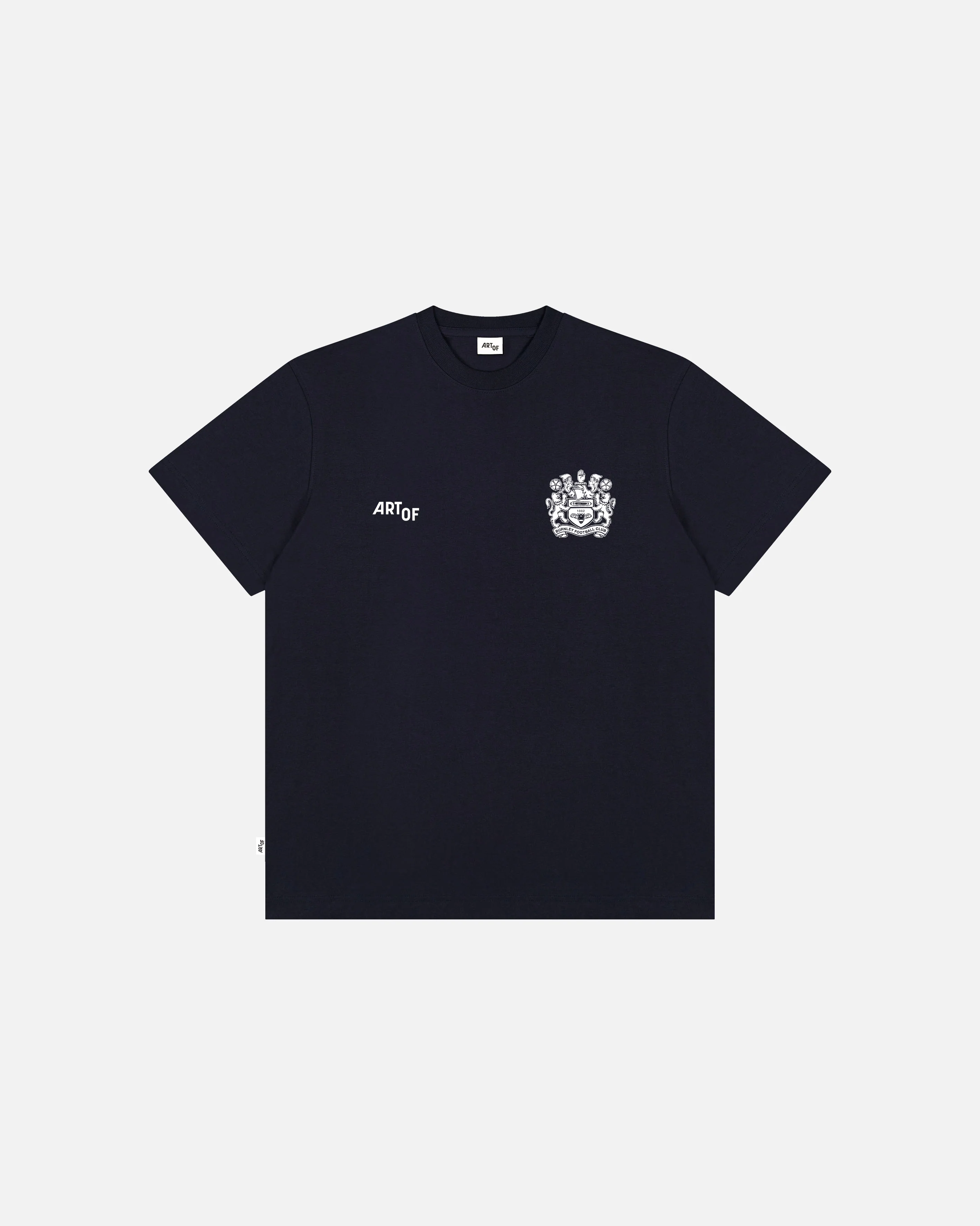 Burnley Heritage Navy Tee - Image 2