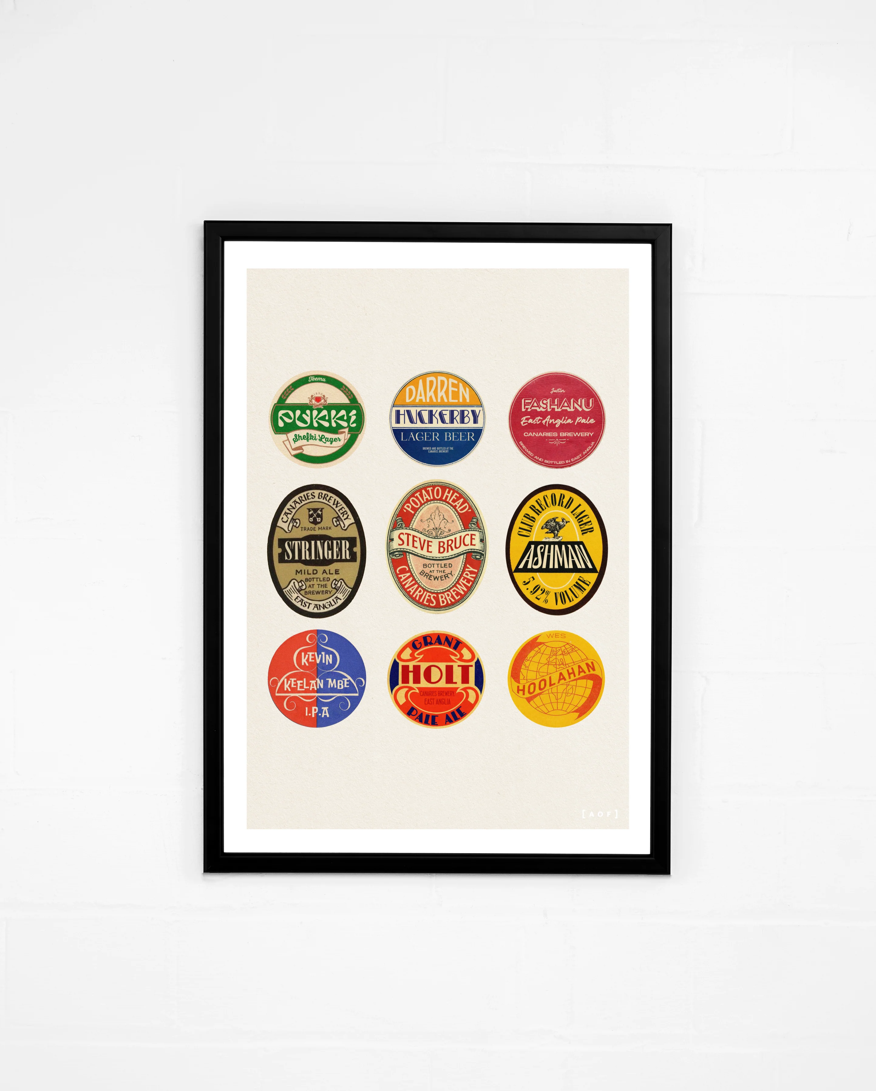 Canaries Brewery Print