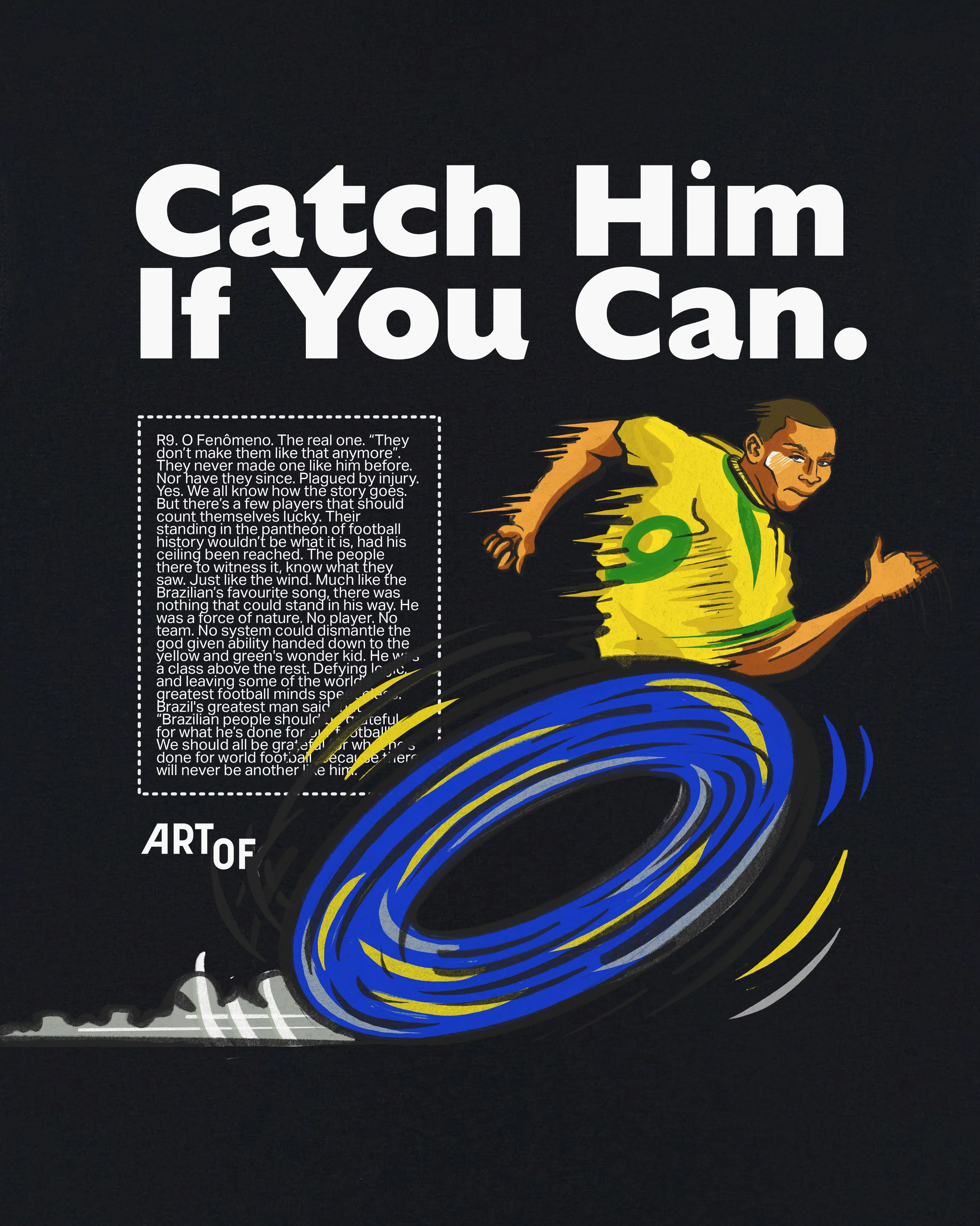 Catch Him if you Can Tee - Image 3