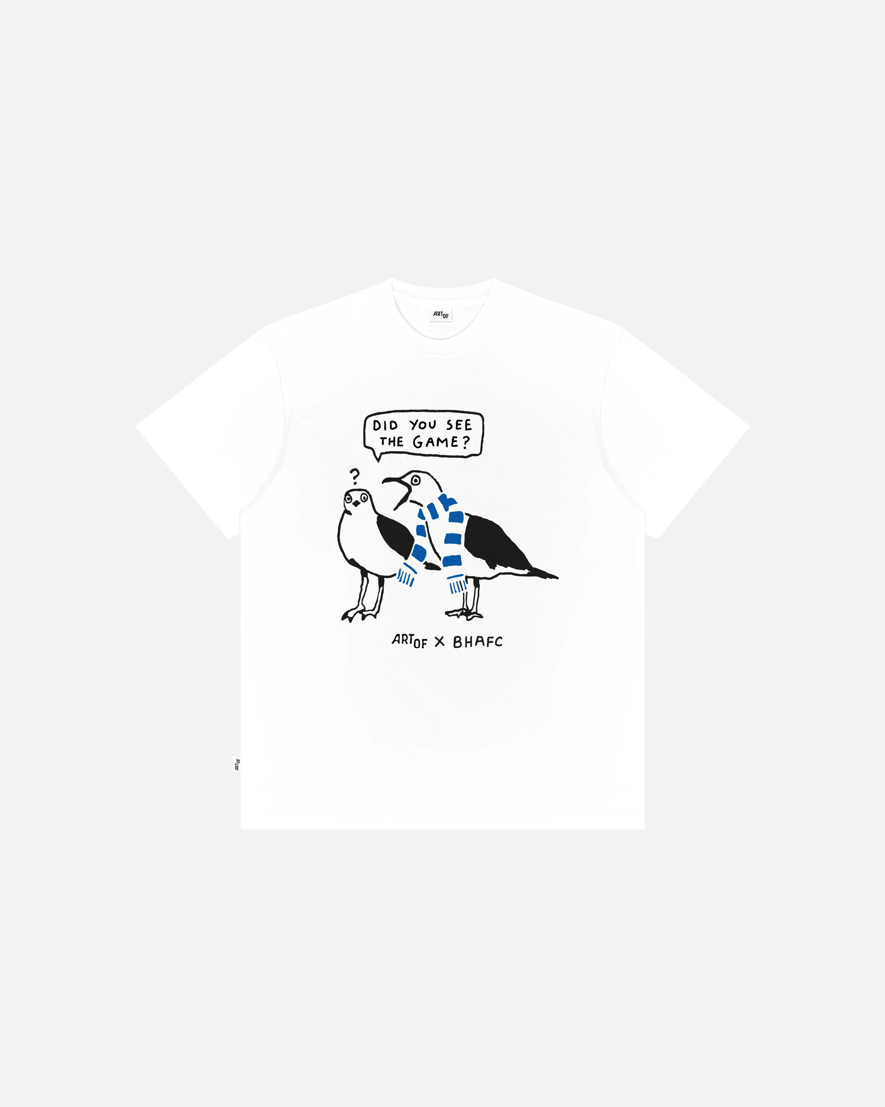 Did You See The Game White Tee