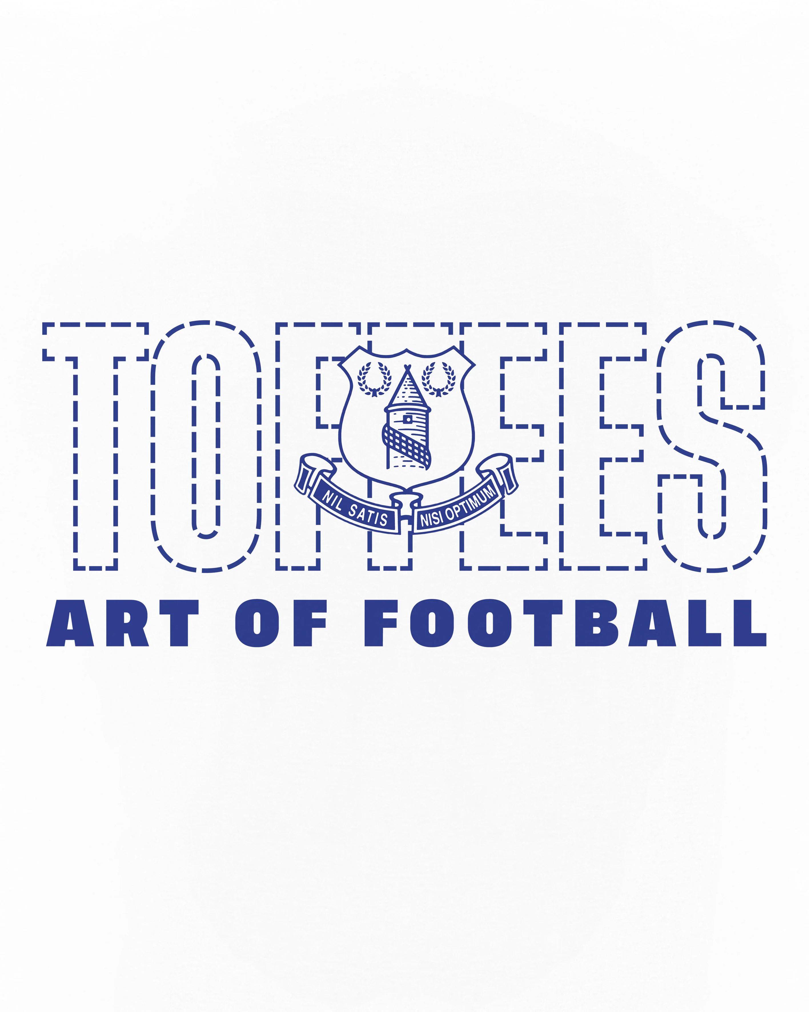 Everton 90s White Tee - Image 3