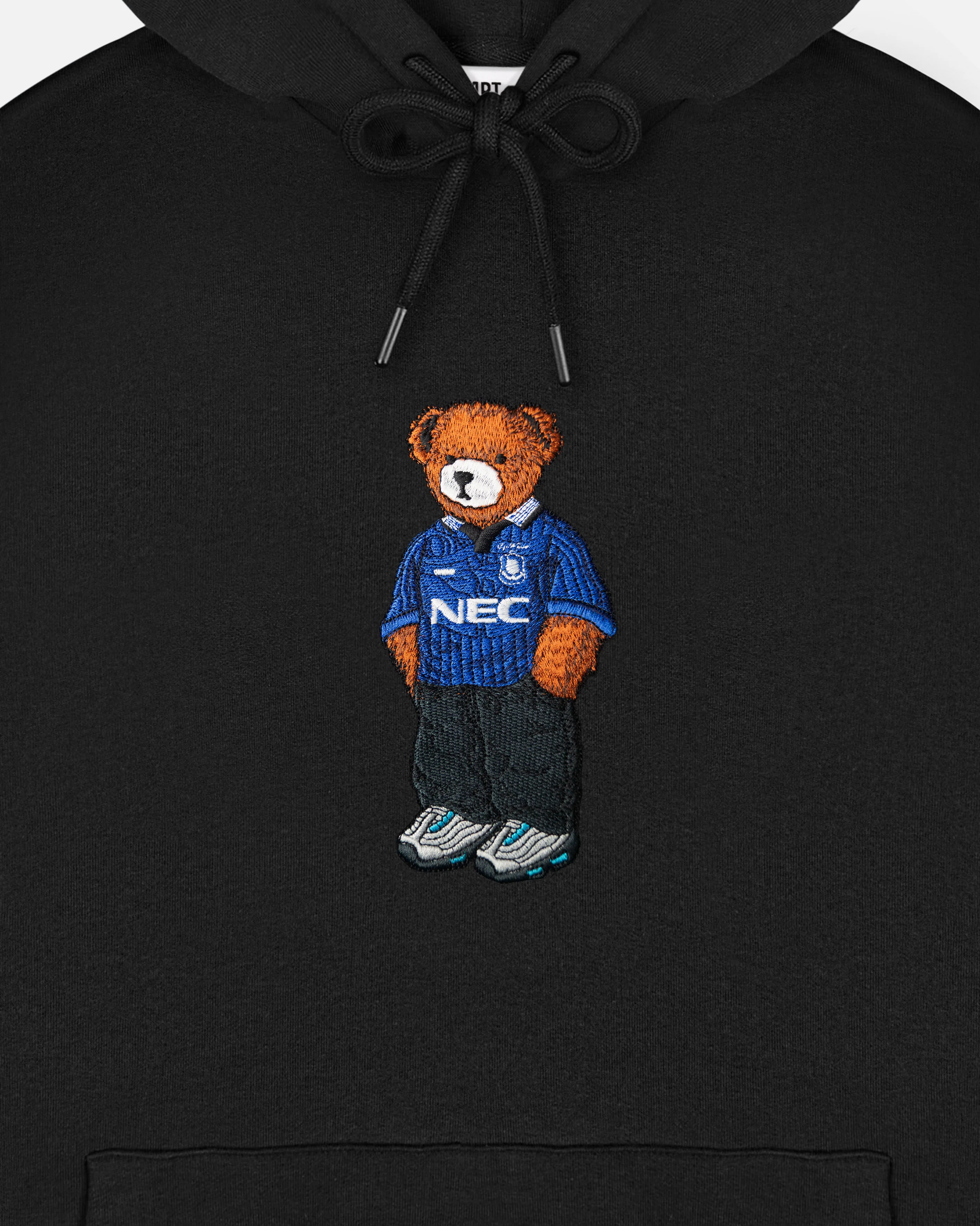 Everton Embroidered Pickles Black Hoodie - Image 3