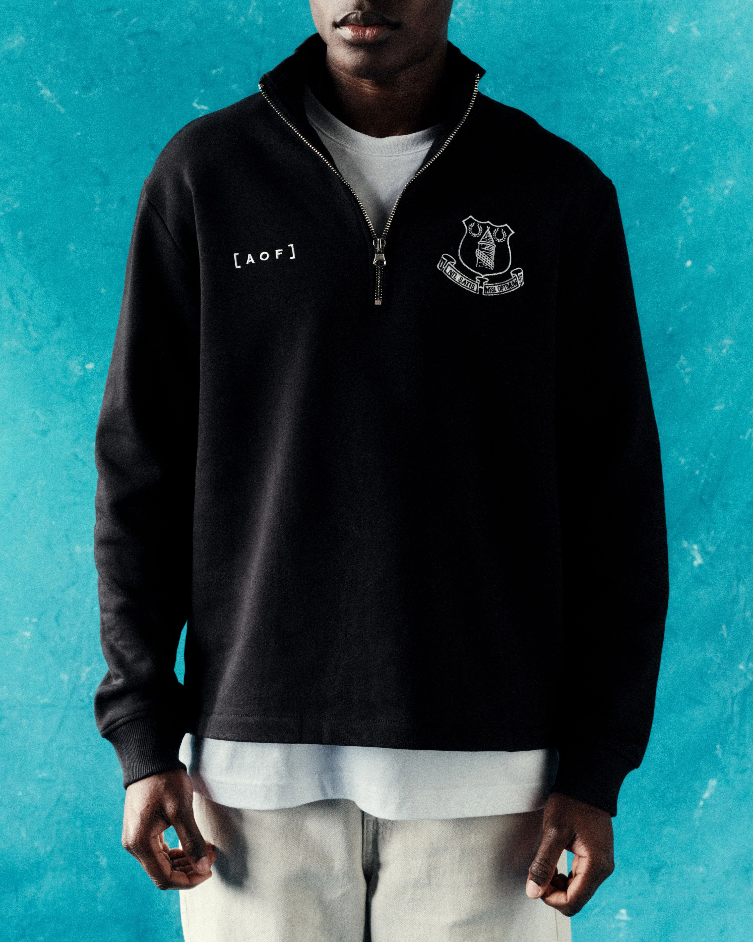 Everton Quarter Zip Sweat - Image 4