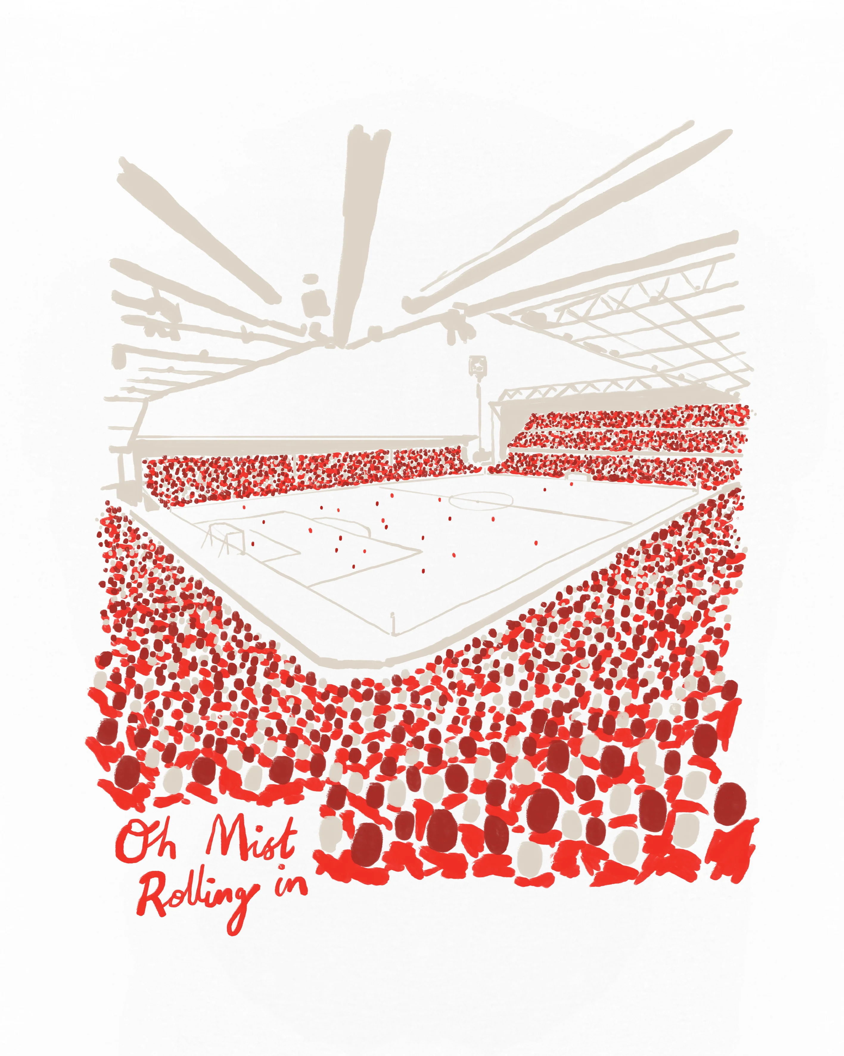 Forest 12th Man White Tee - Image 3