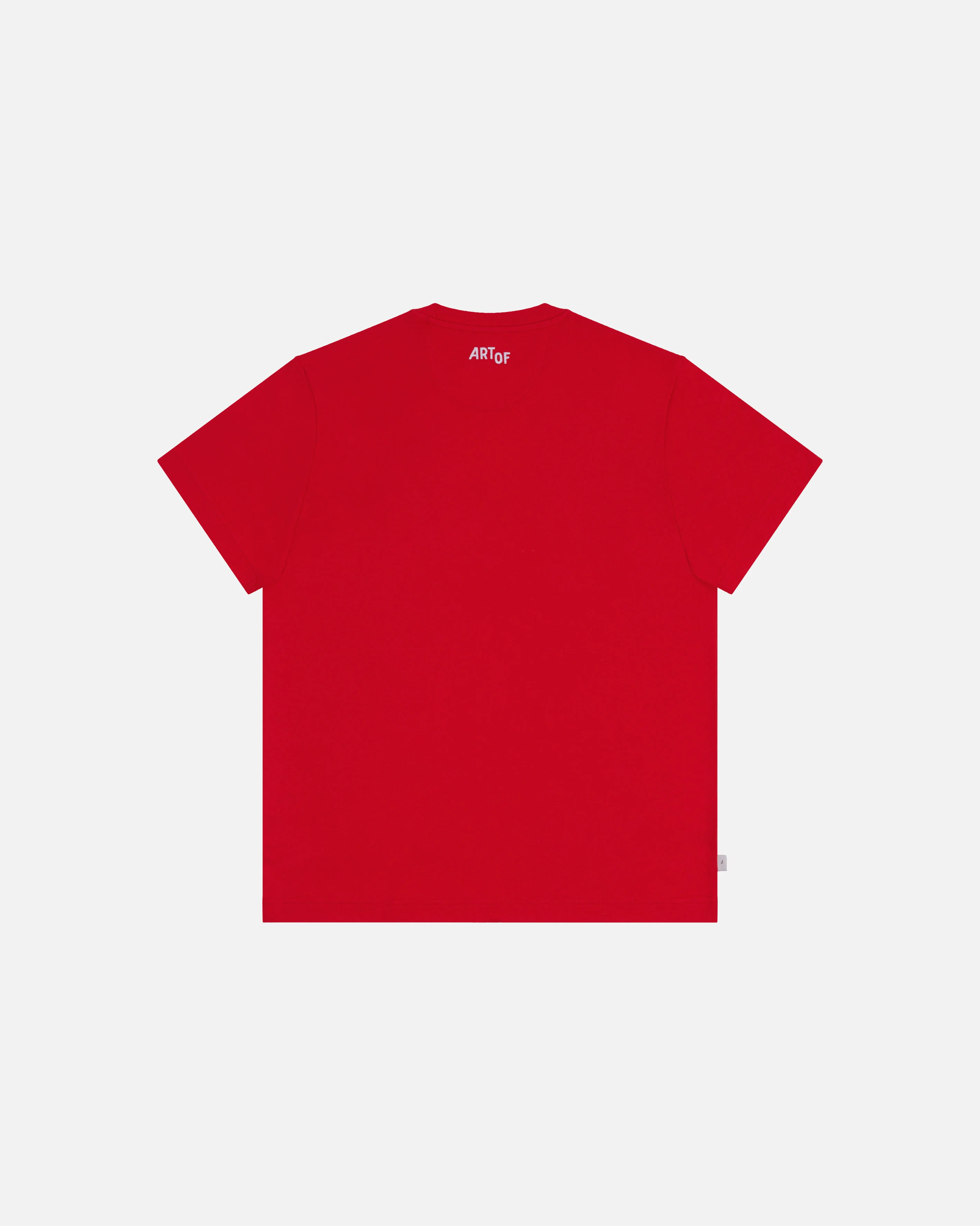 Forest Embroidered Red Tee - Image 3