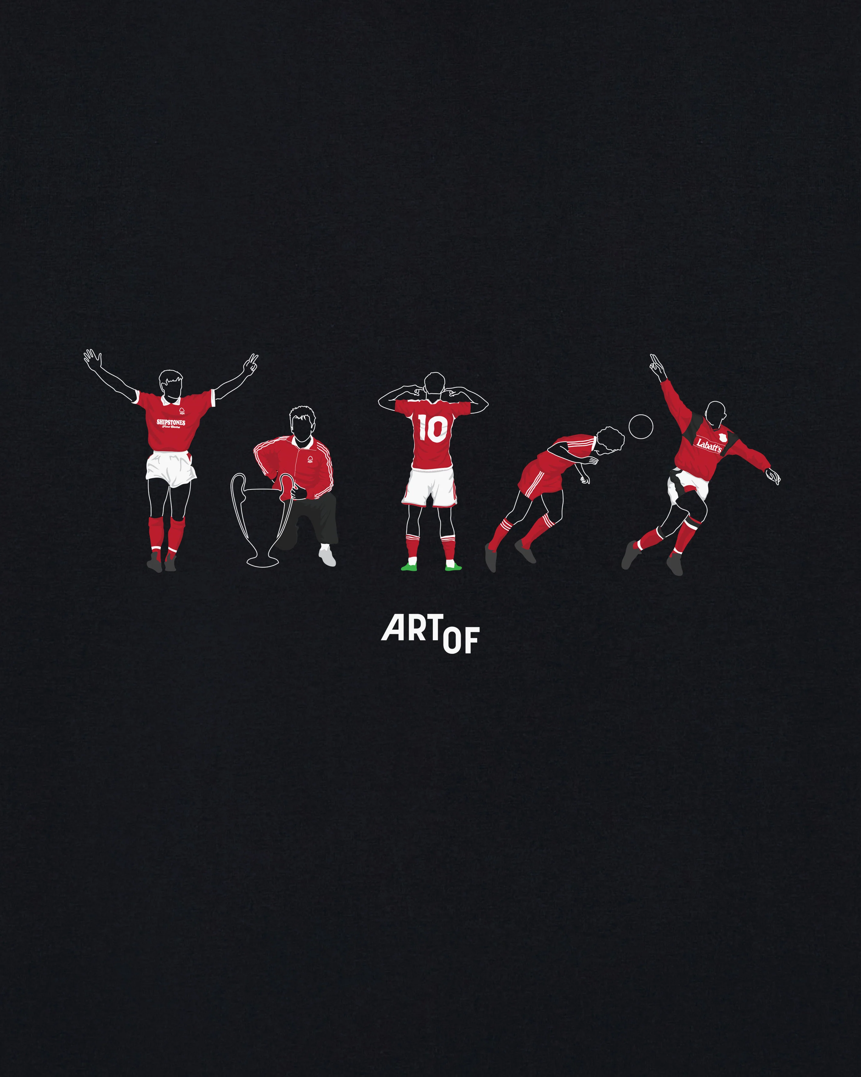 Forest Printed Icons Tee - Image 2