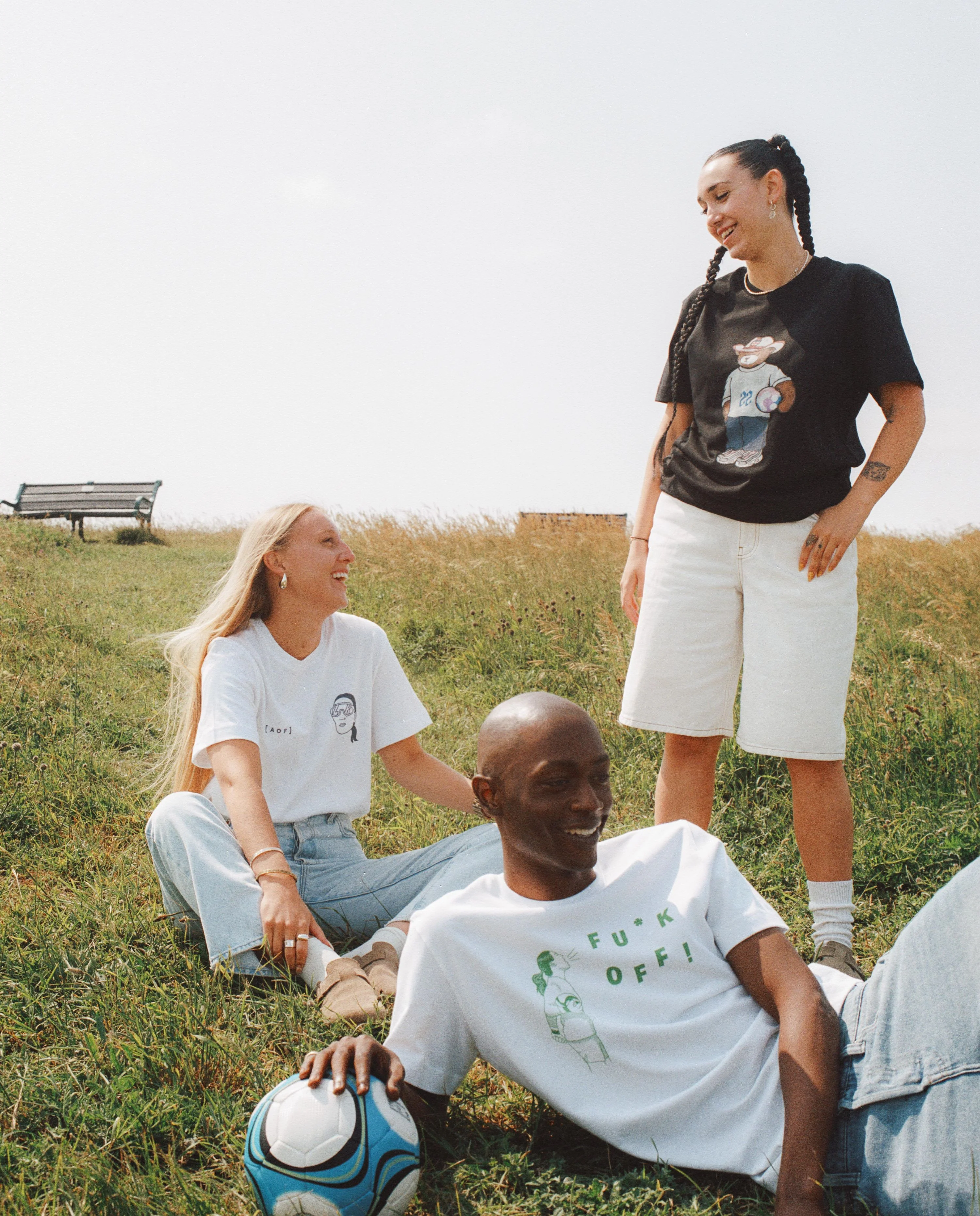 FU*K OFF White Tee - Image 5