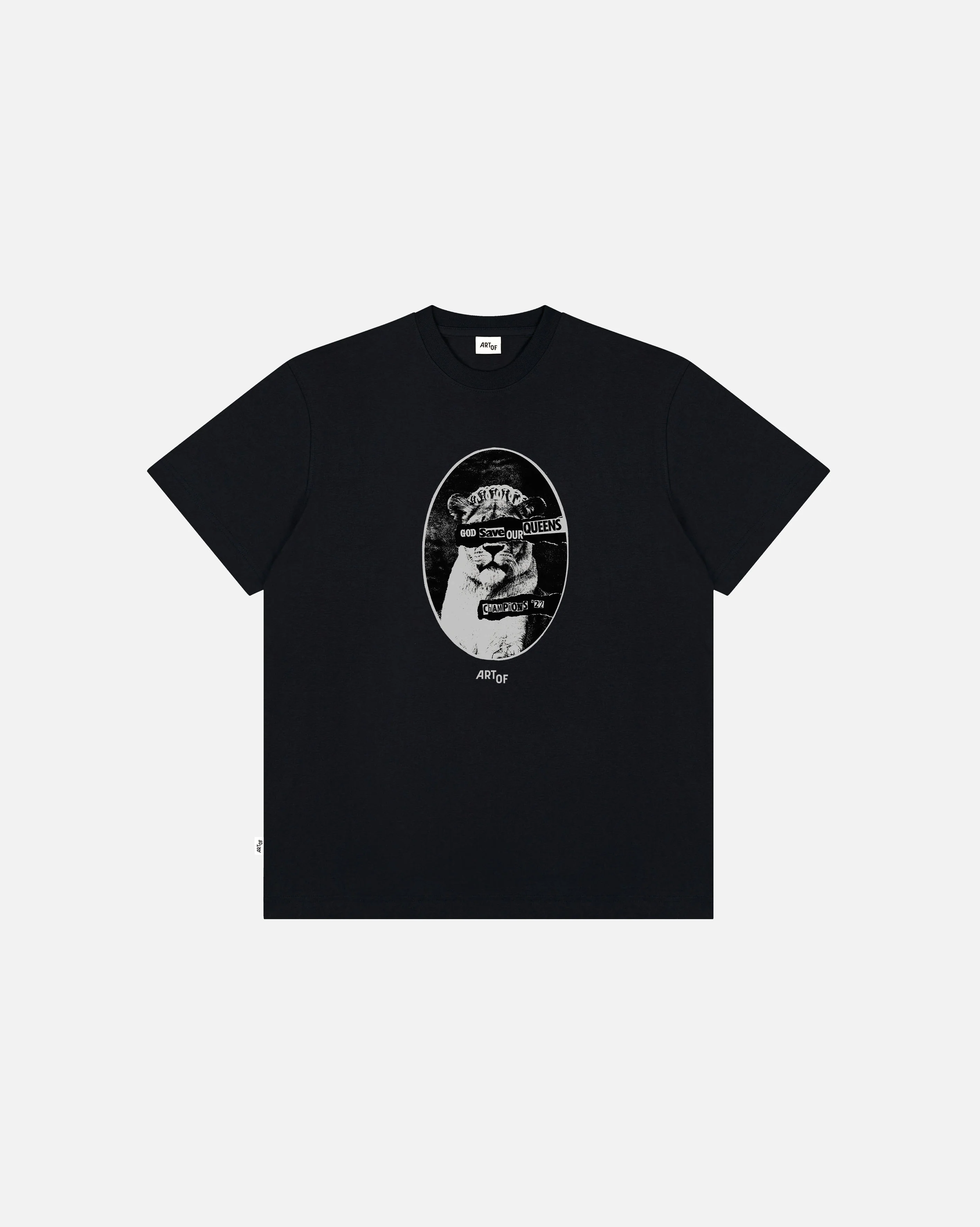 God Save Our Queens Black Tee - Image 2