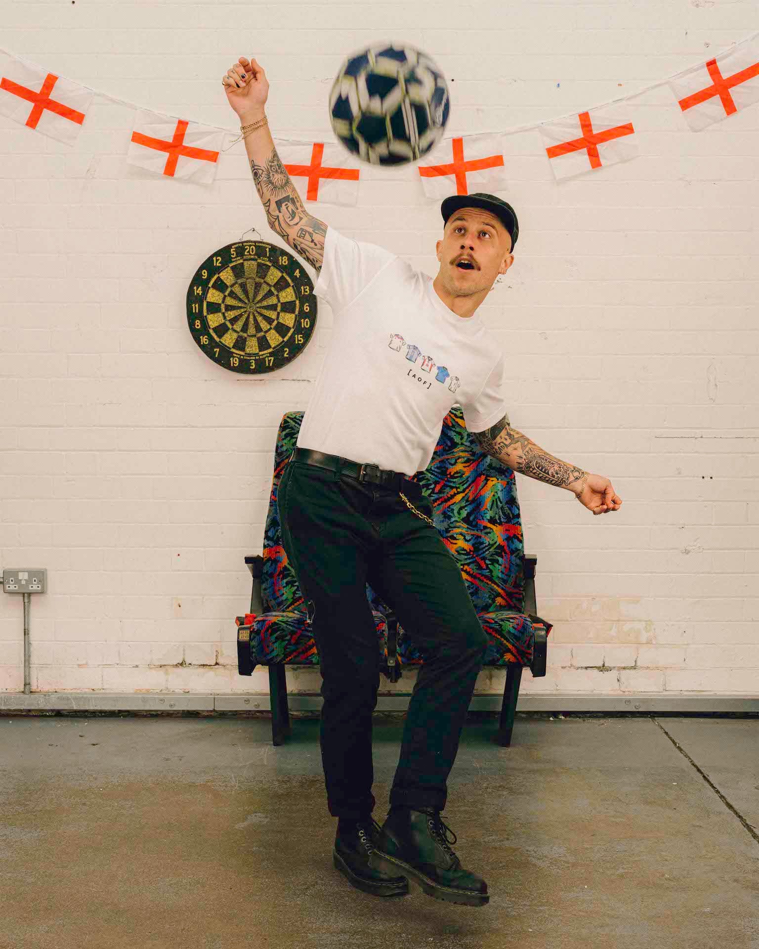 God Save The Classics Printed White Tee - Image 4