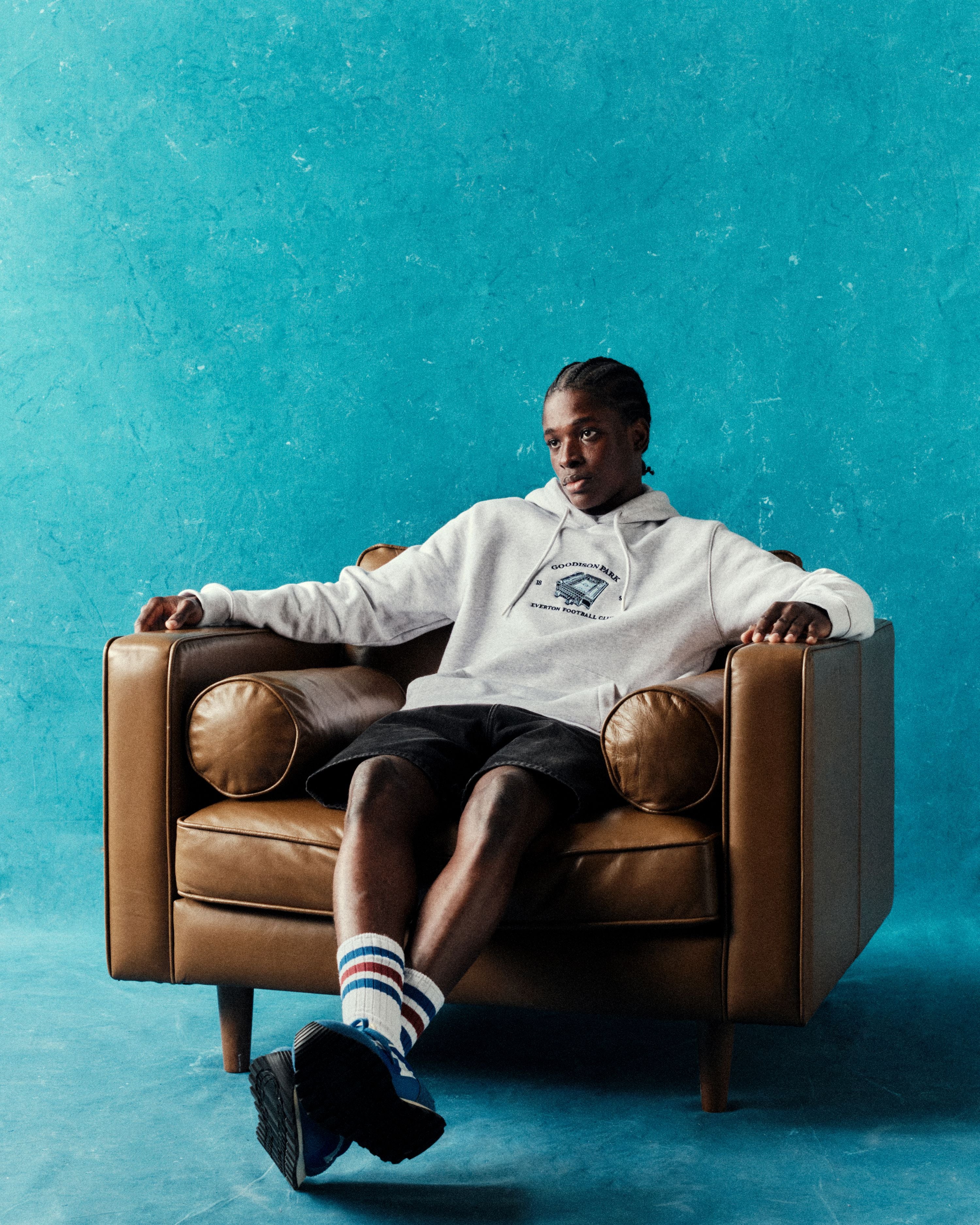 Goodison Park Embroidered Hoodie - Image 3