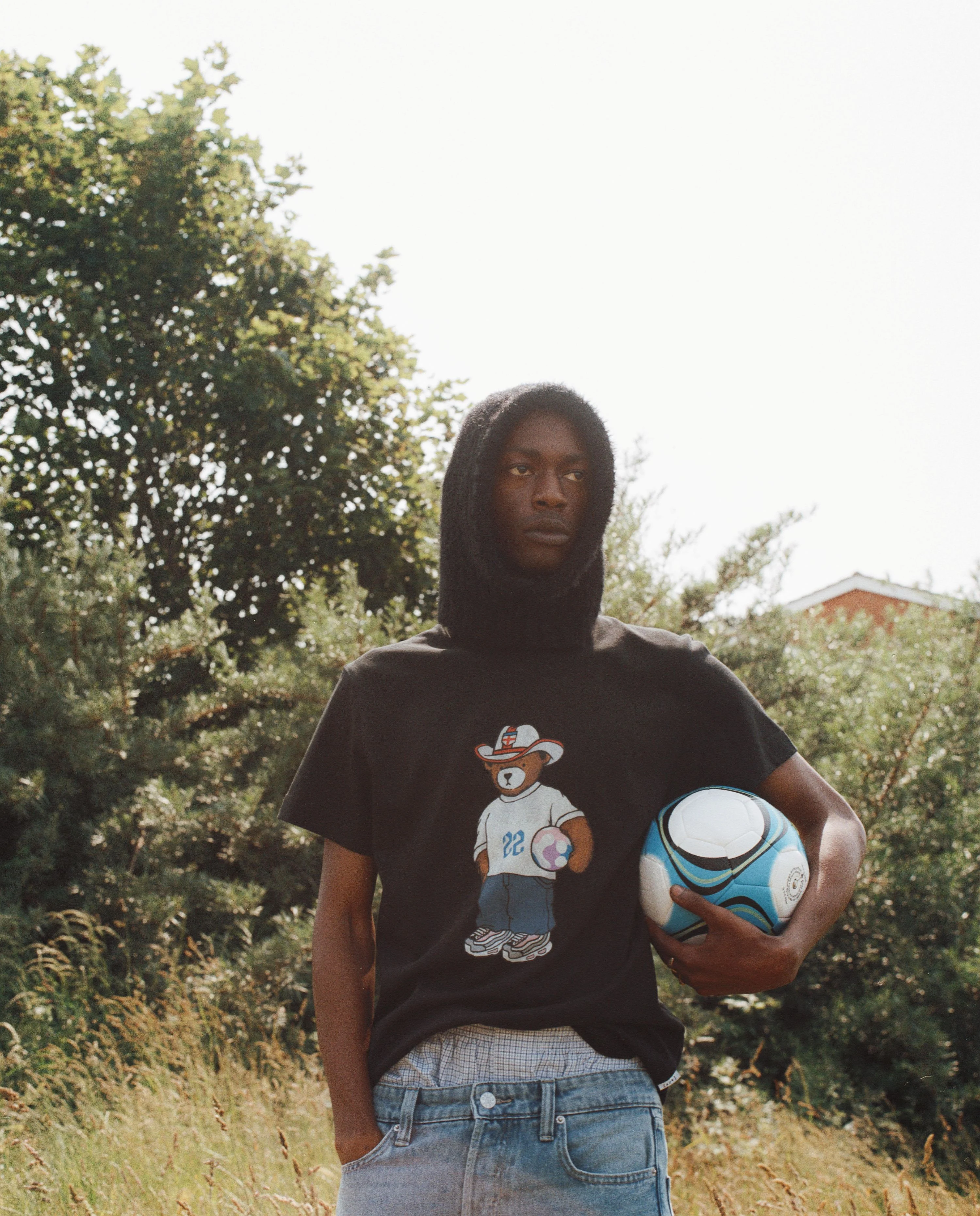 It Came Home Pickles Navy Tee - Image 5