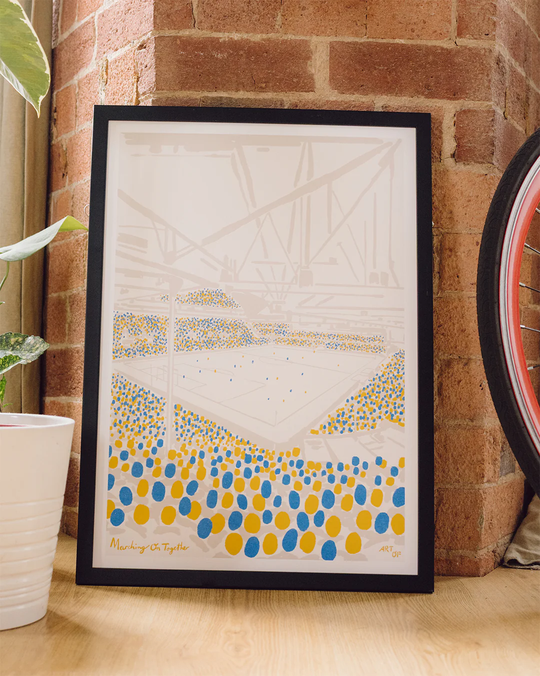 Leeds 12th Man Print - Image 2