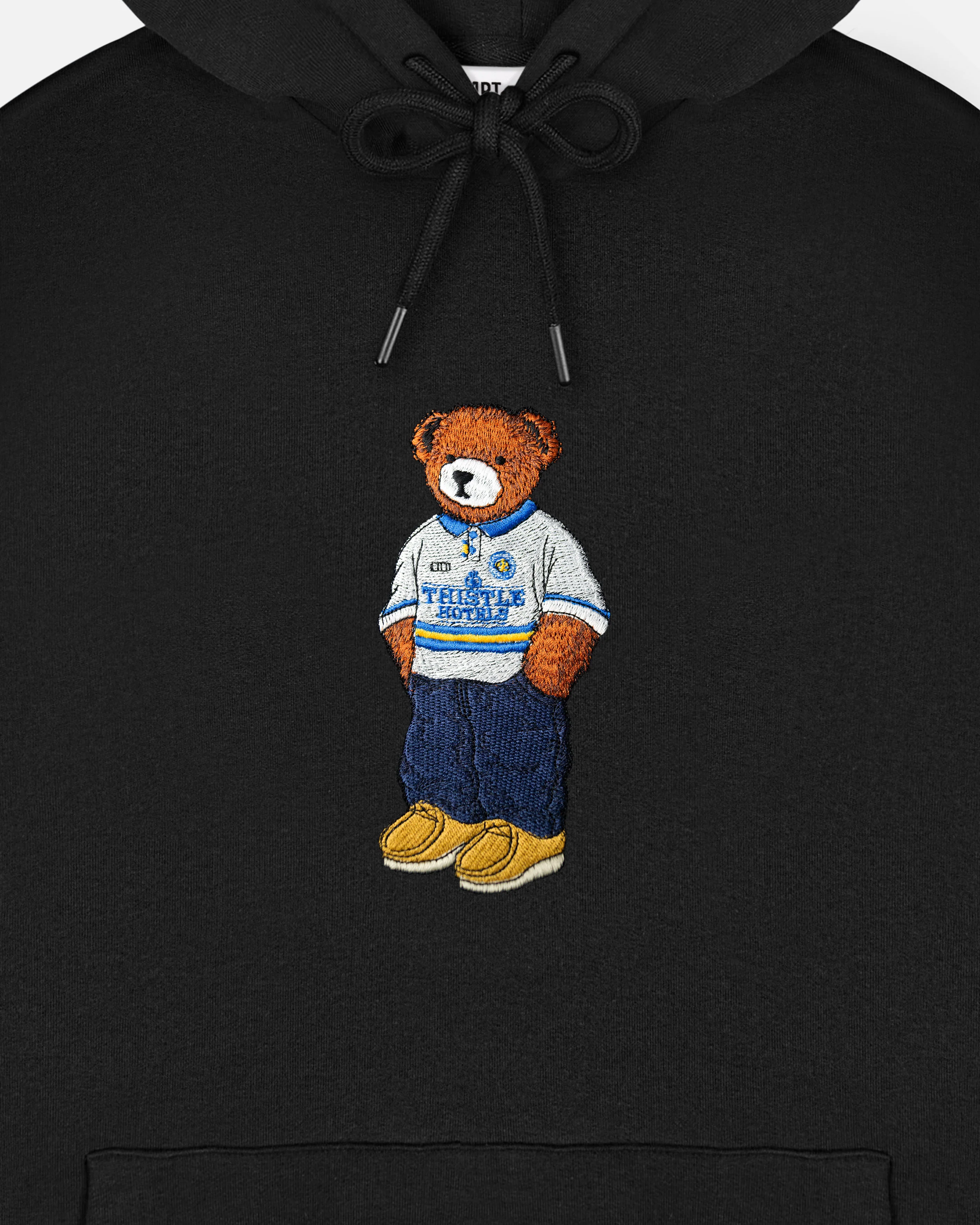Leeds Embroidered Pickles Black Hoodie - Image 3