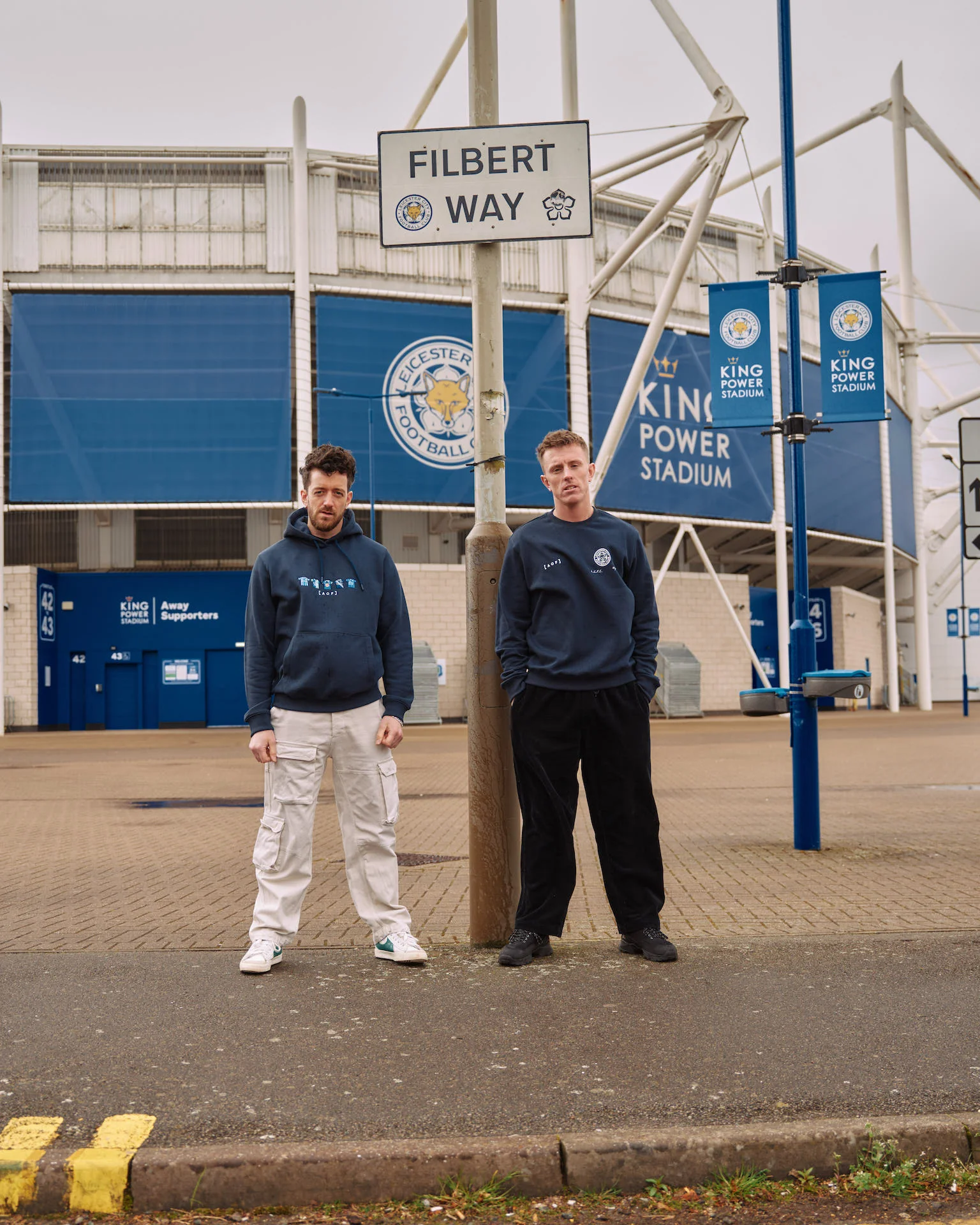 Leicester Embroidered Classics Hoodie - Image 3