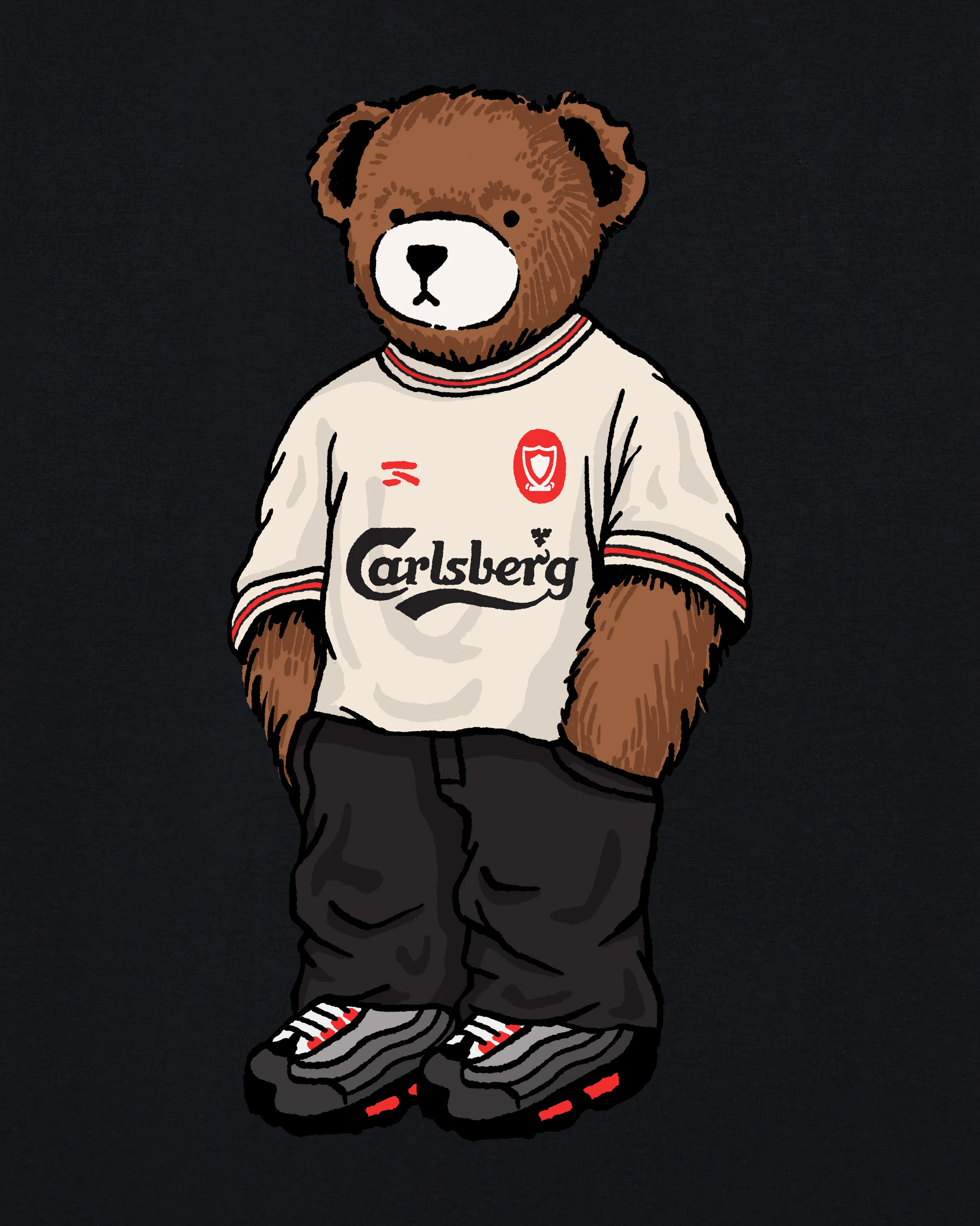 LFC Away Pickles Black Tee - Image 2