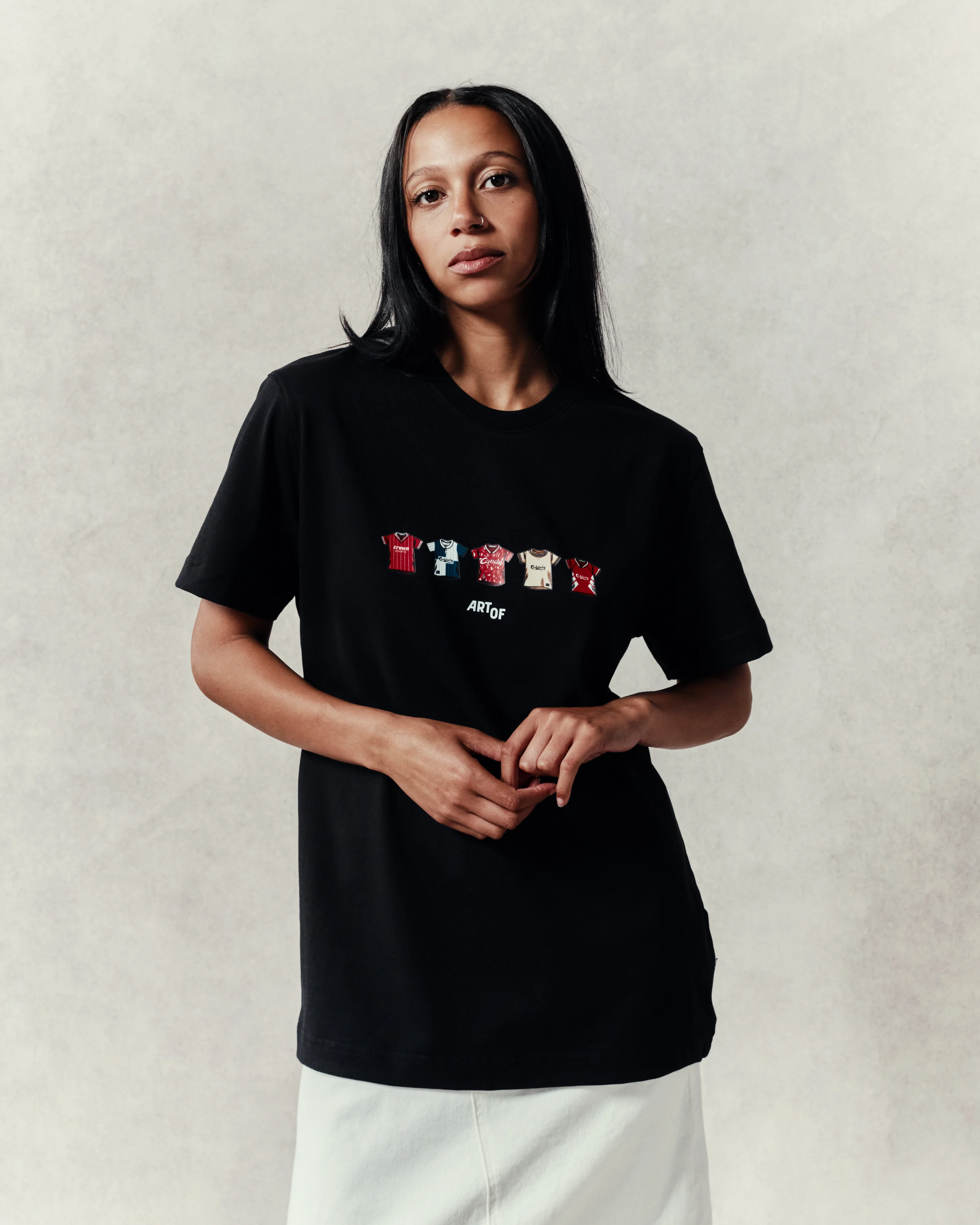 LFC Printed Classics Black Tee - Image 4
