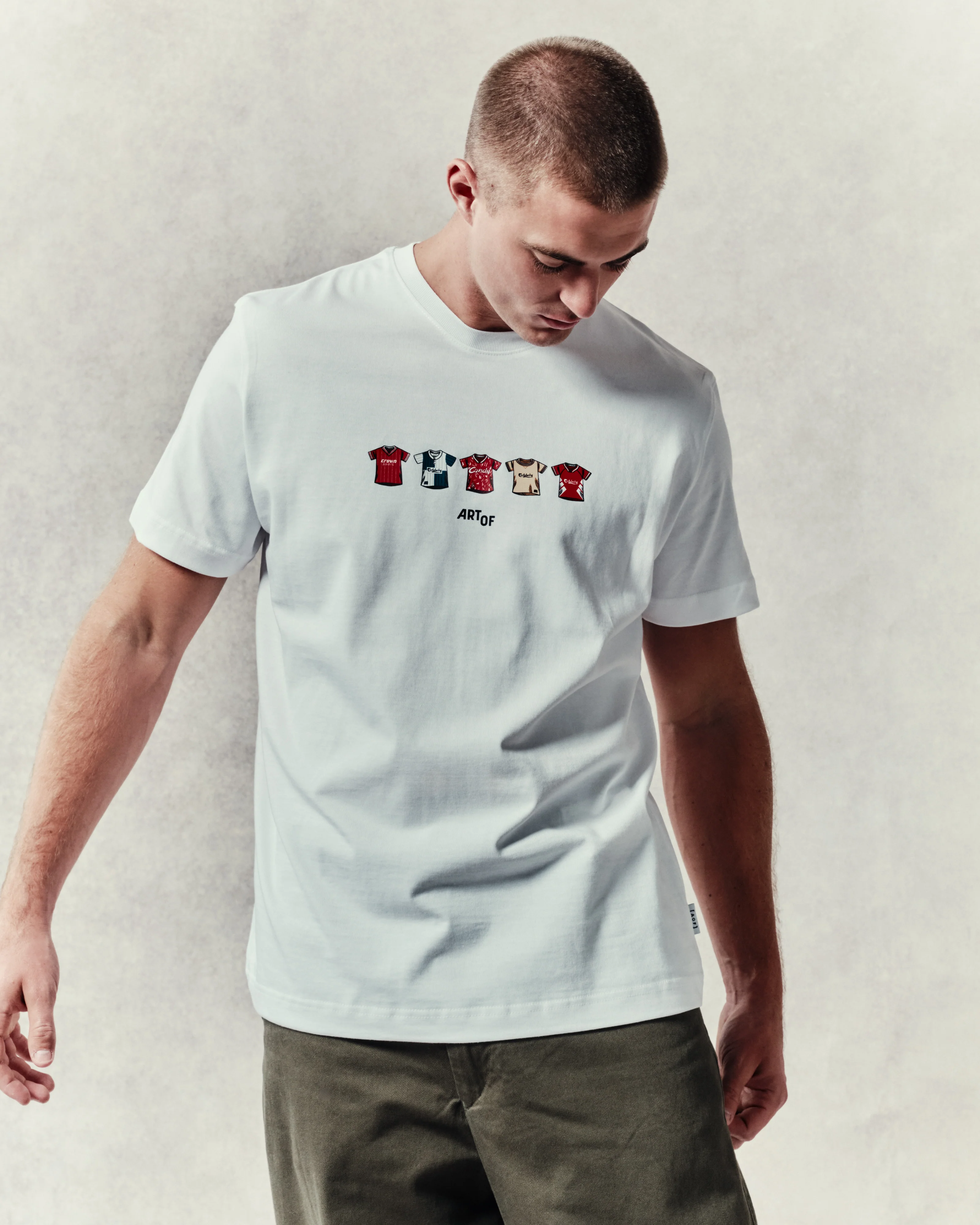 LFC Printed Classics White Tee - Image 3