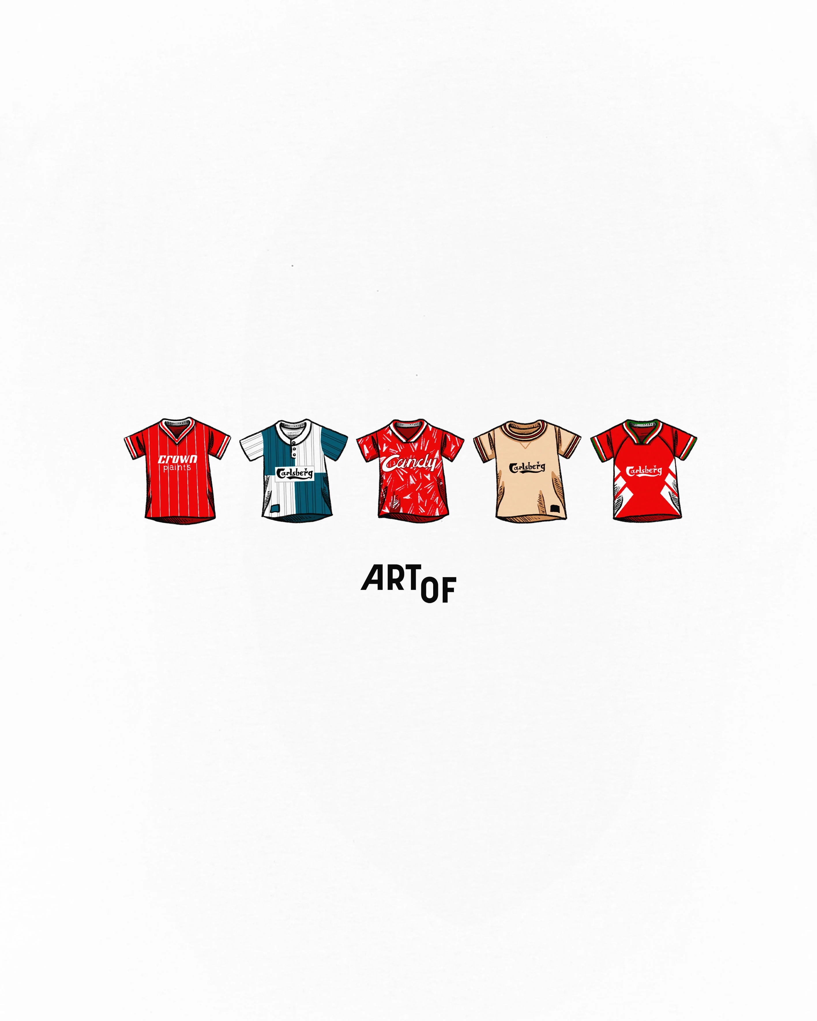 LFC Printed Classics White Tee - Image 4
