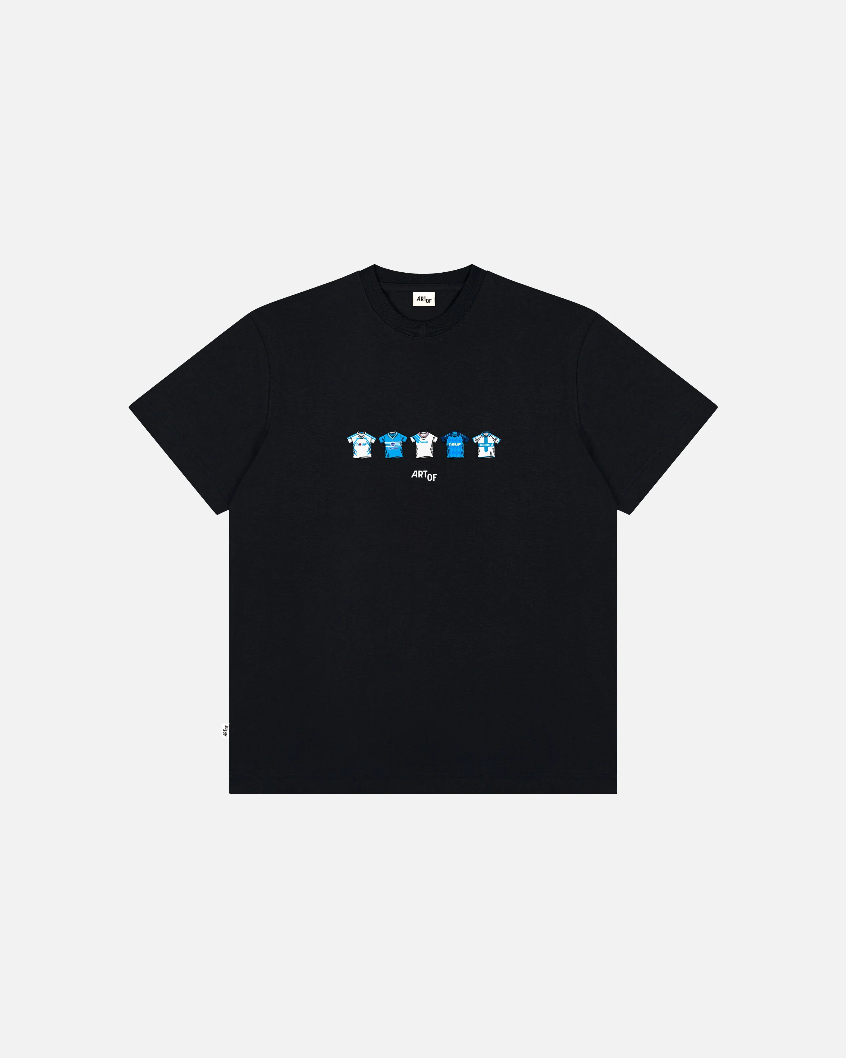 Marseille Printed Classics Black Tee