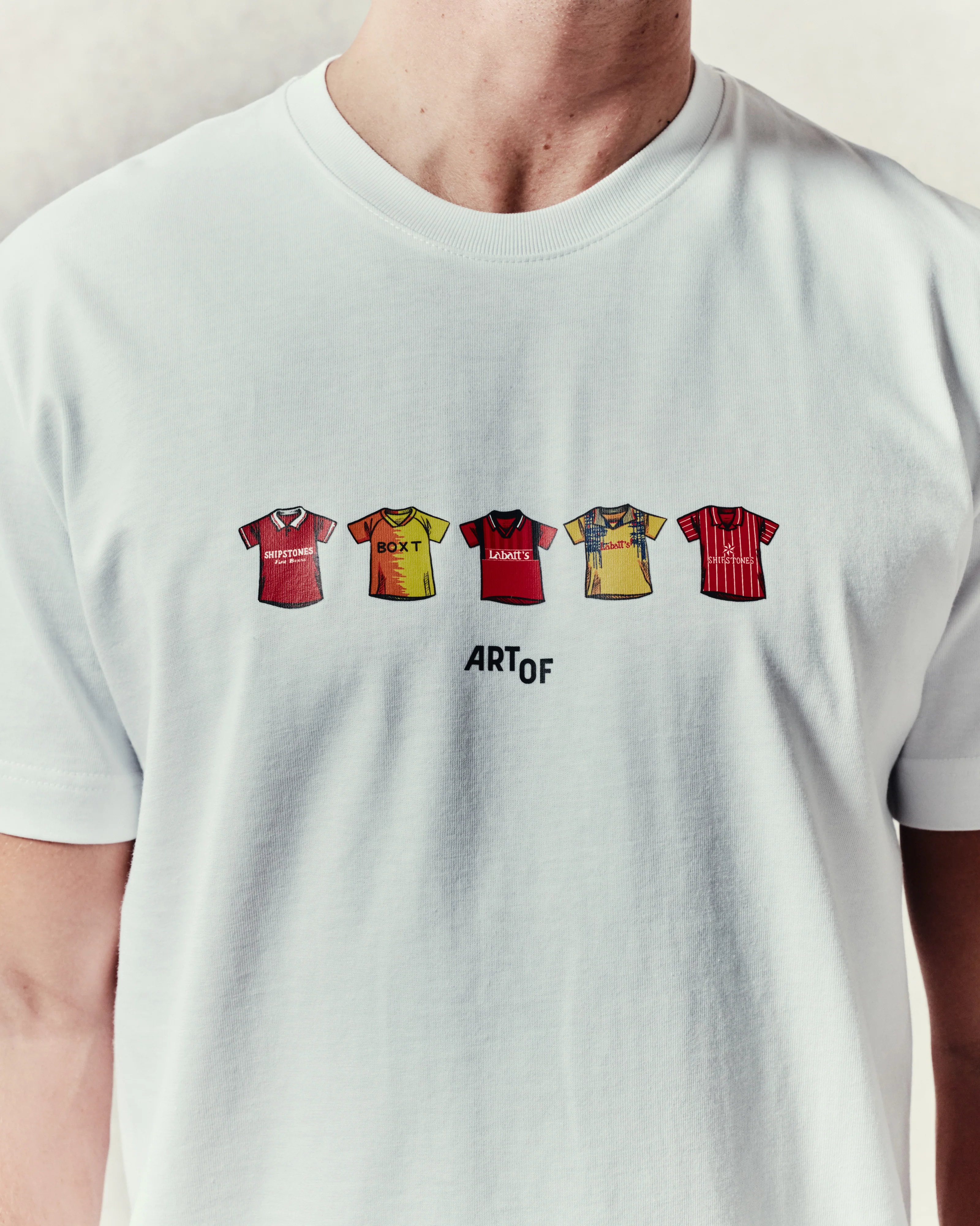 NFFC Printed Classics White Tee - Image 2