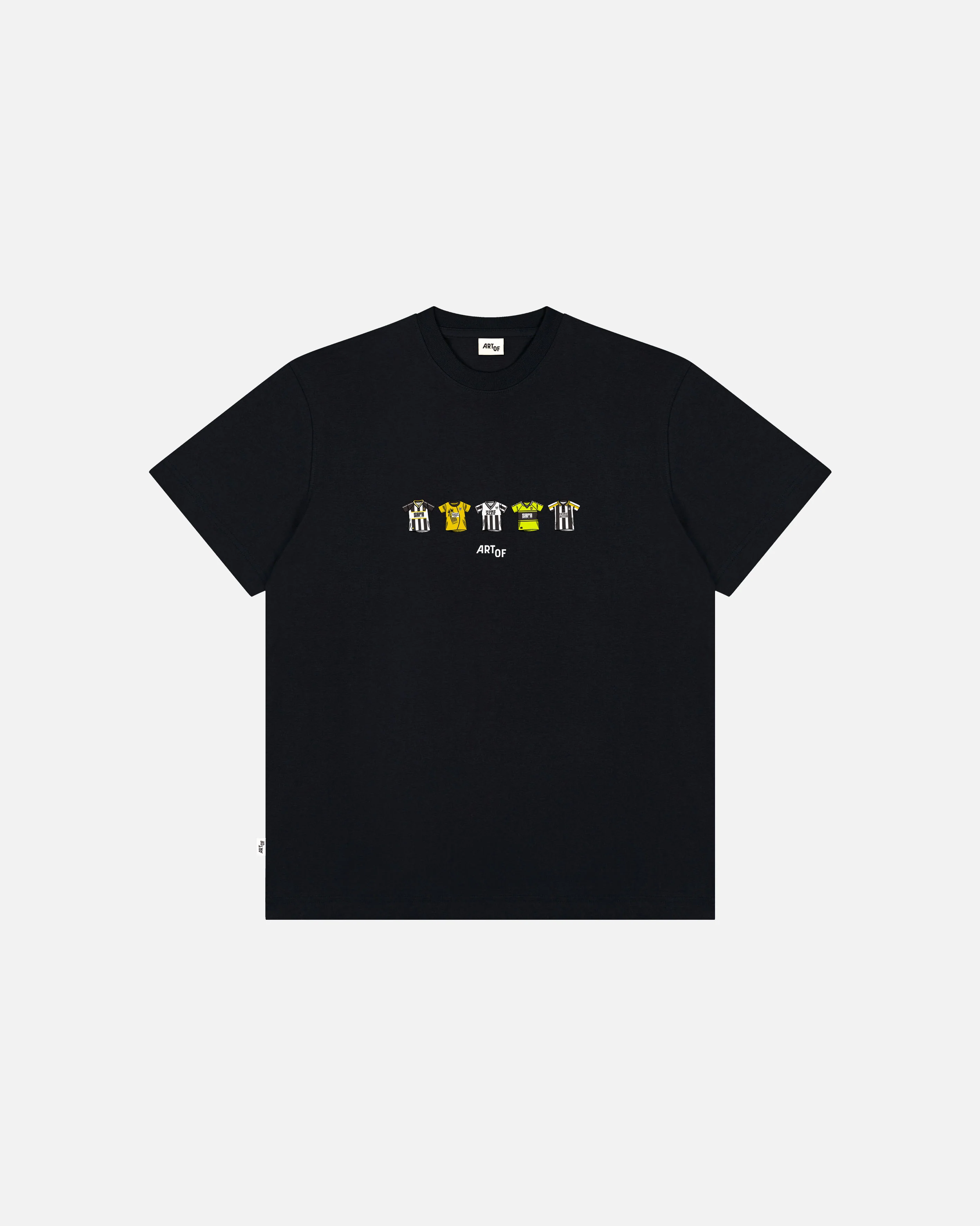 Notts County Printed Classics Black Tee