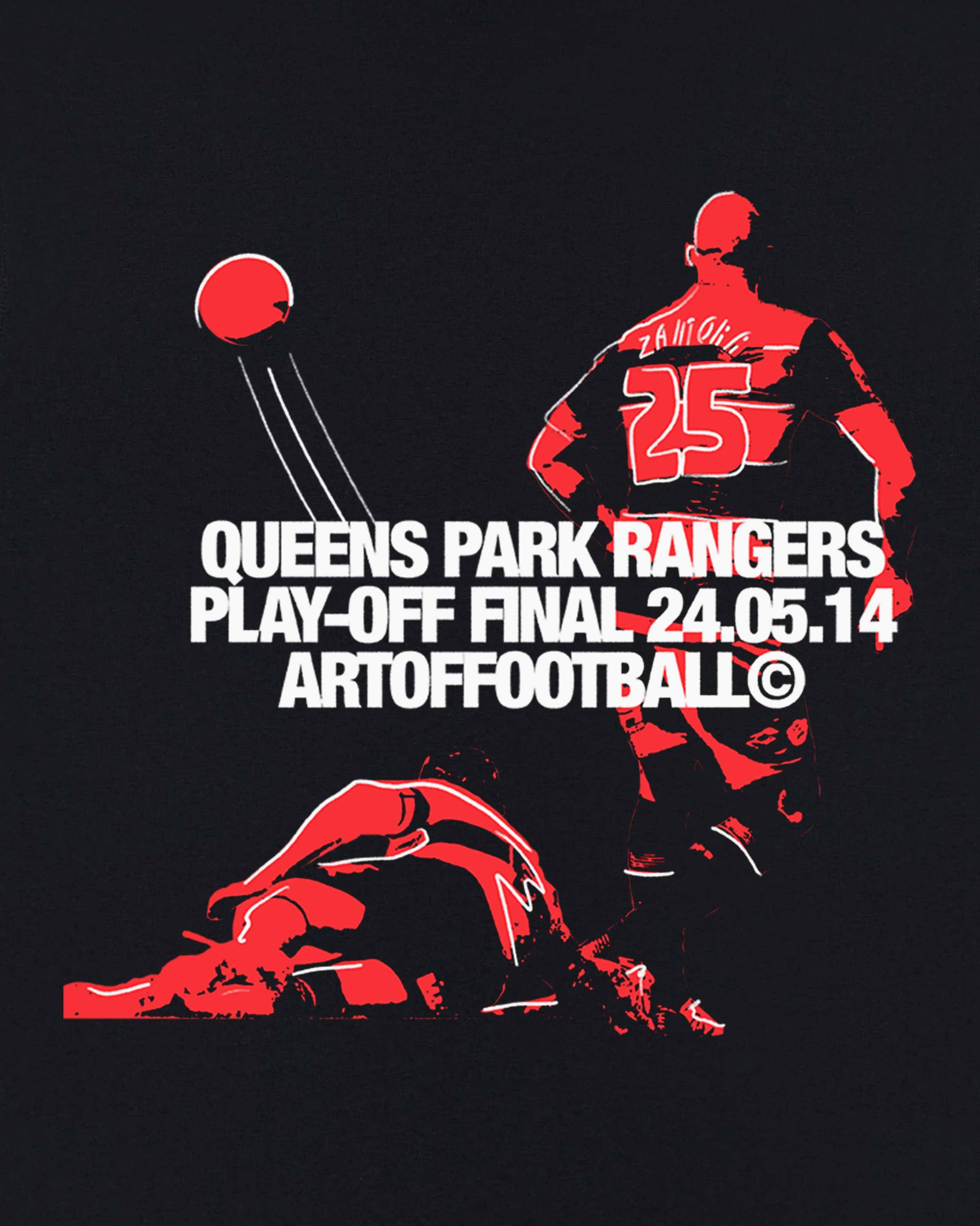 QPR Play Off Final 24.05.14 Tee - Image 3