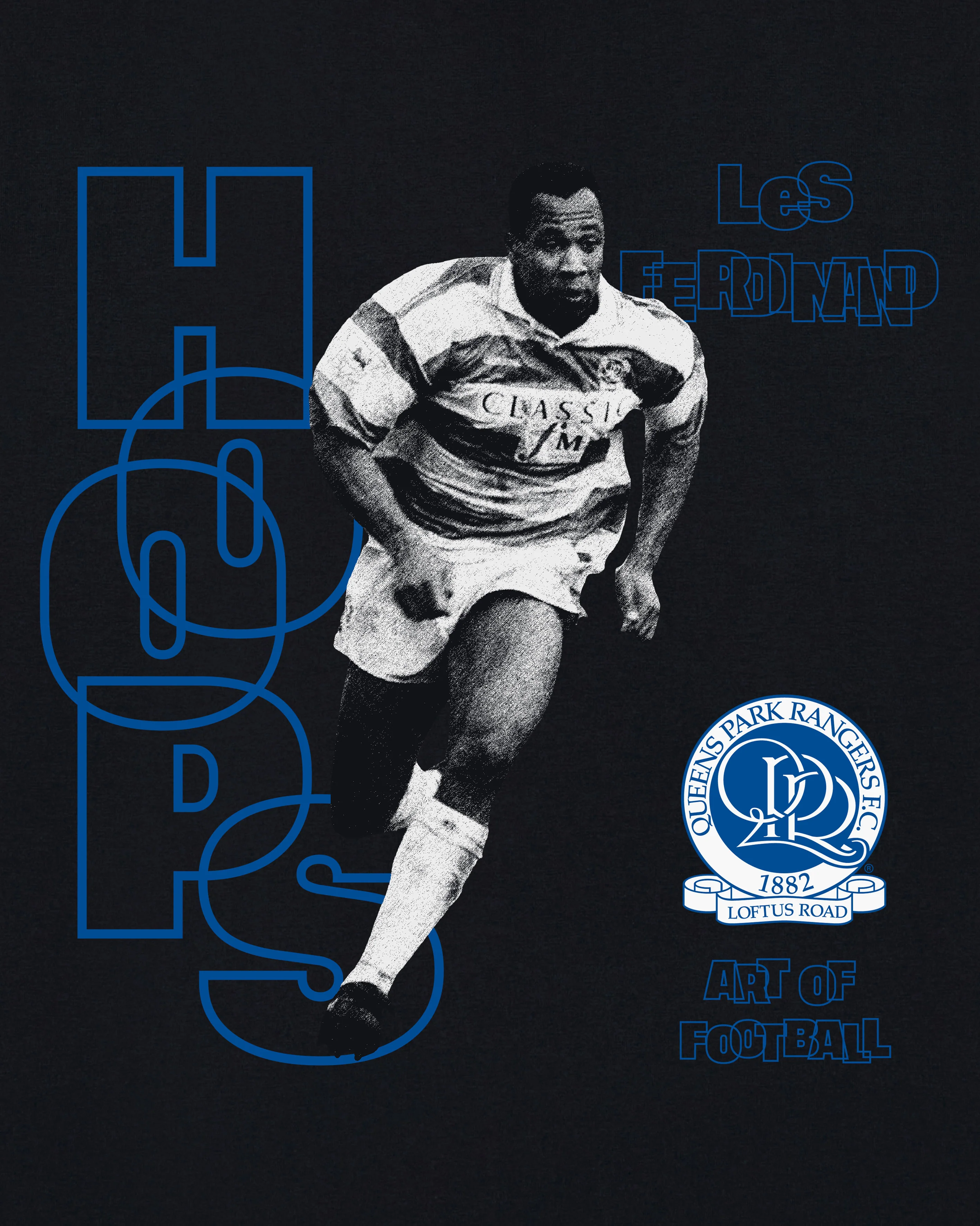 QPR Ferdinand Black Tee - Image 2