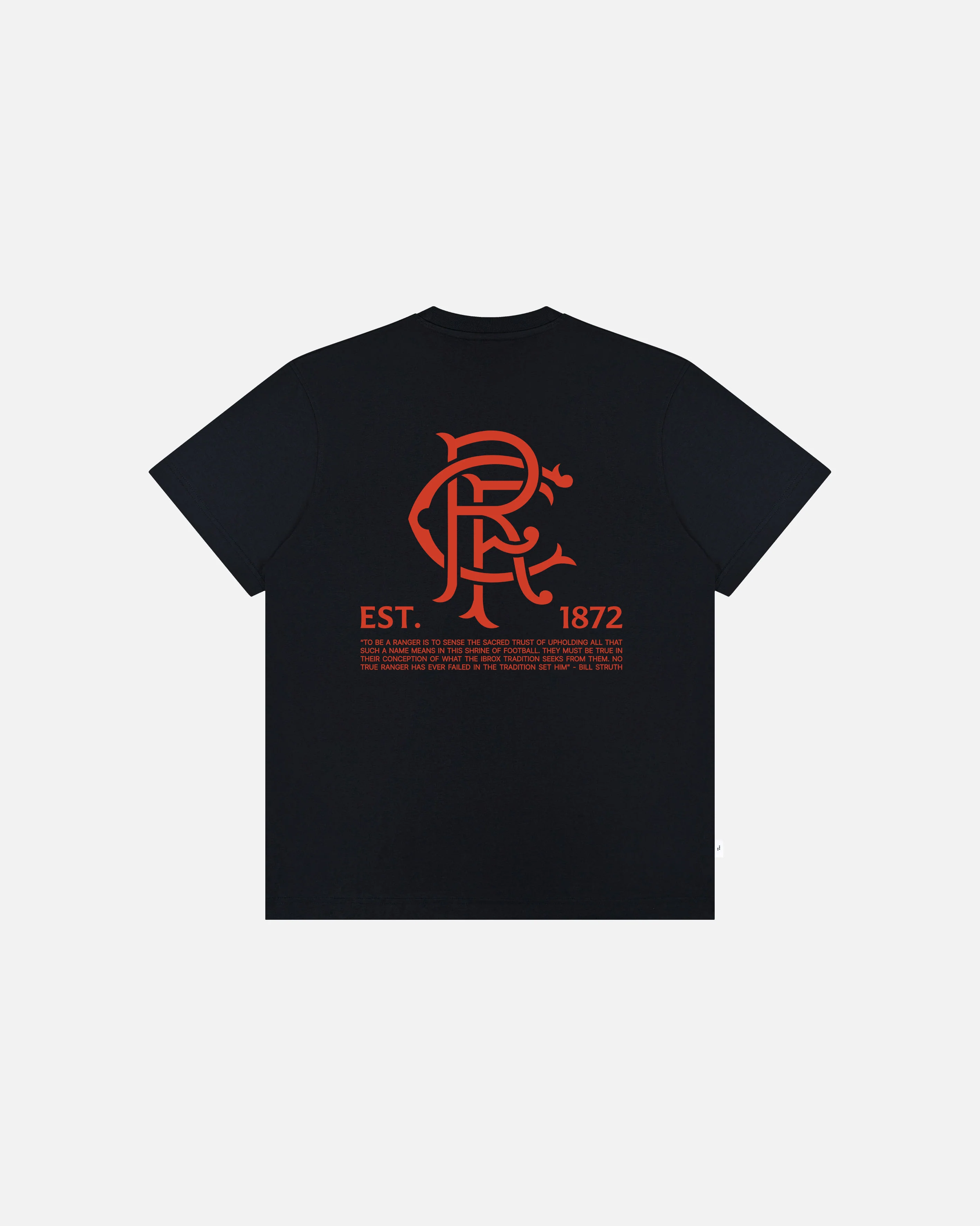Rangers 1872 Black Tee