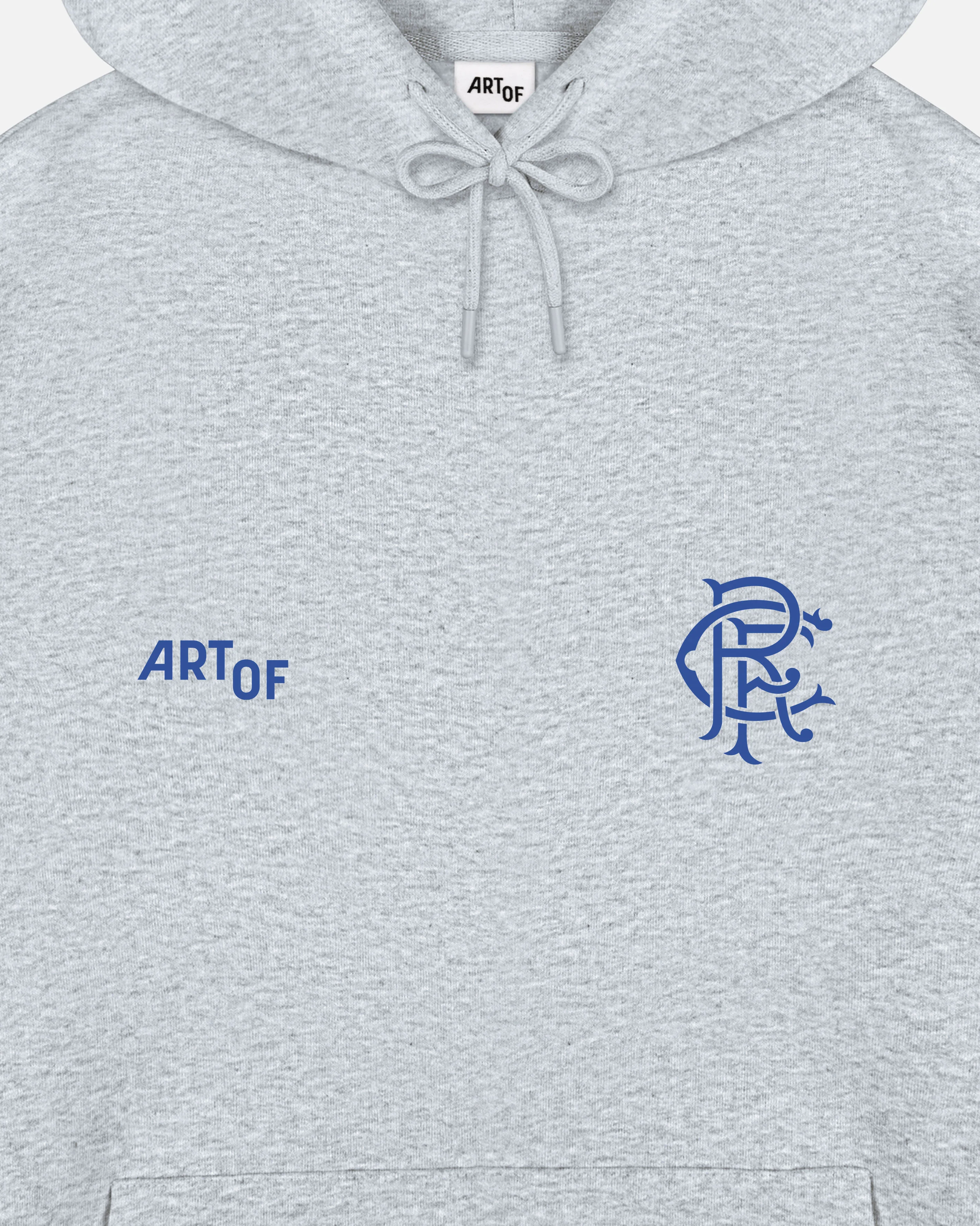 Rangers 1872 Grey Hoodie - Image 2