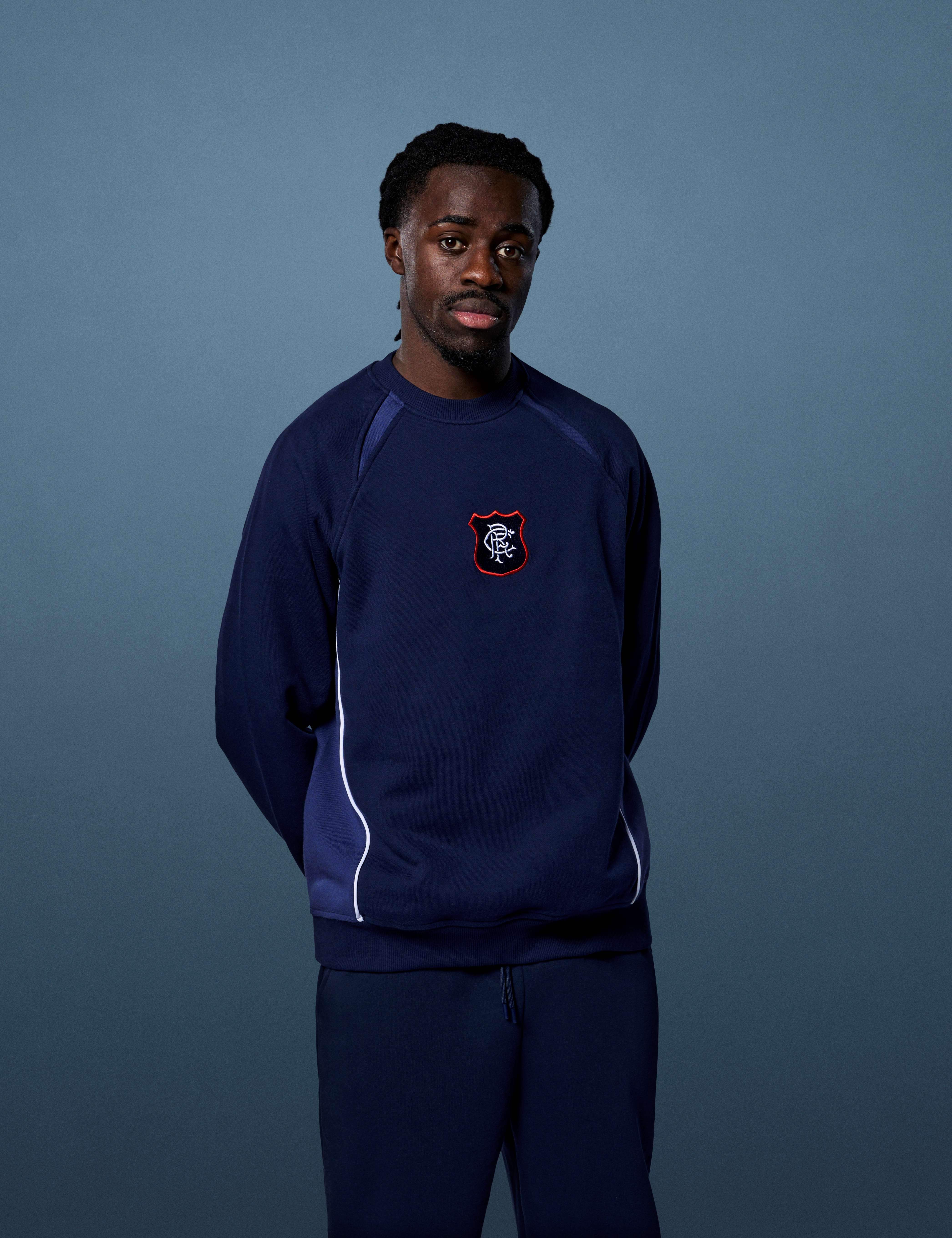 Rangers Panelled Sweat - Image 3
