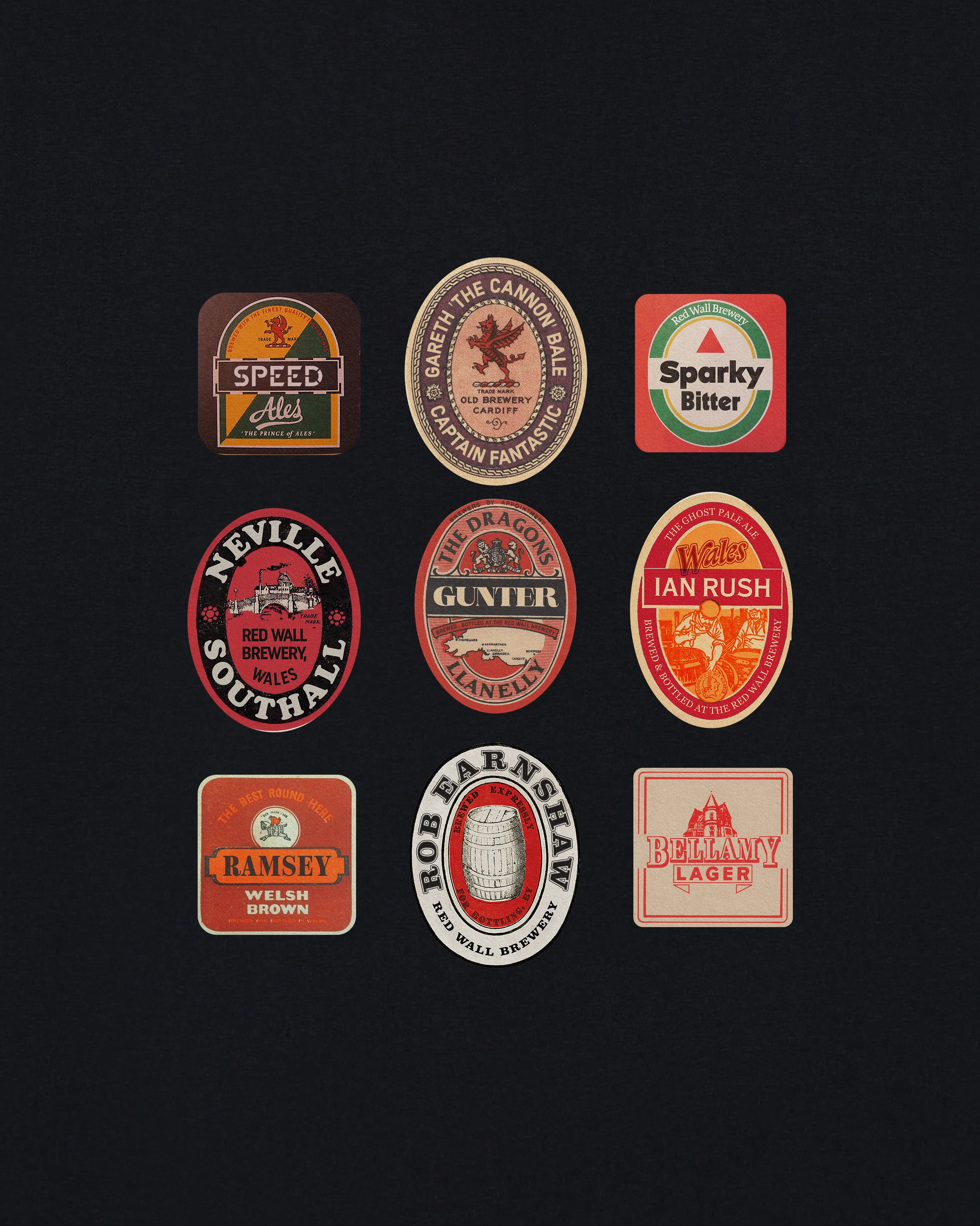 Red Wall Brewery Tee - Image 2