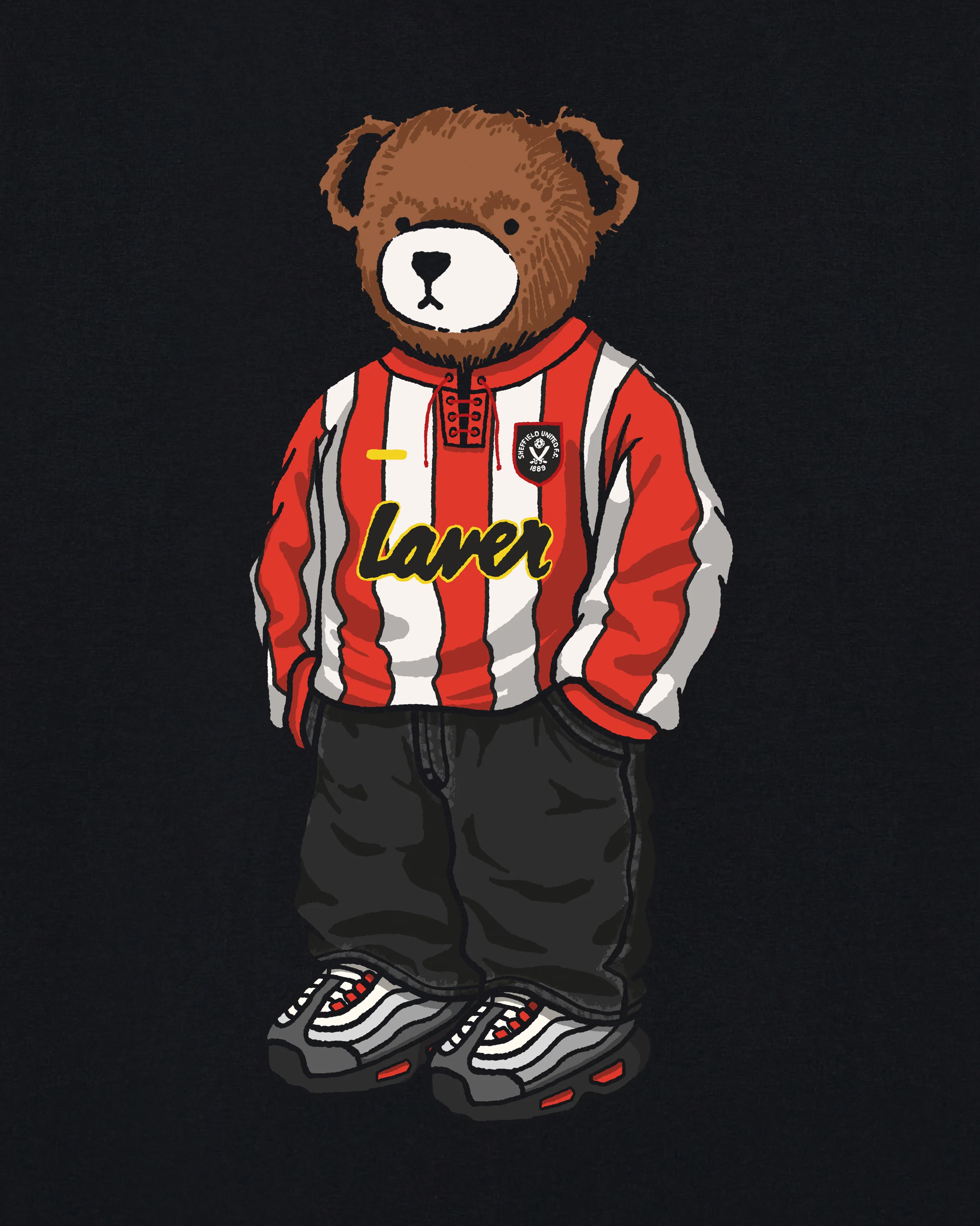 Sheffield United Pickles Black Tee - Image 2