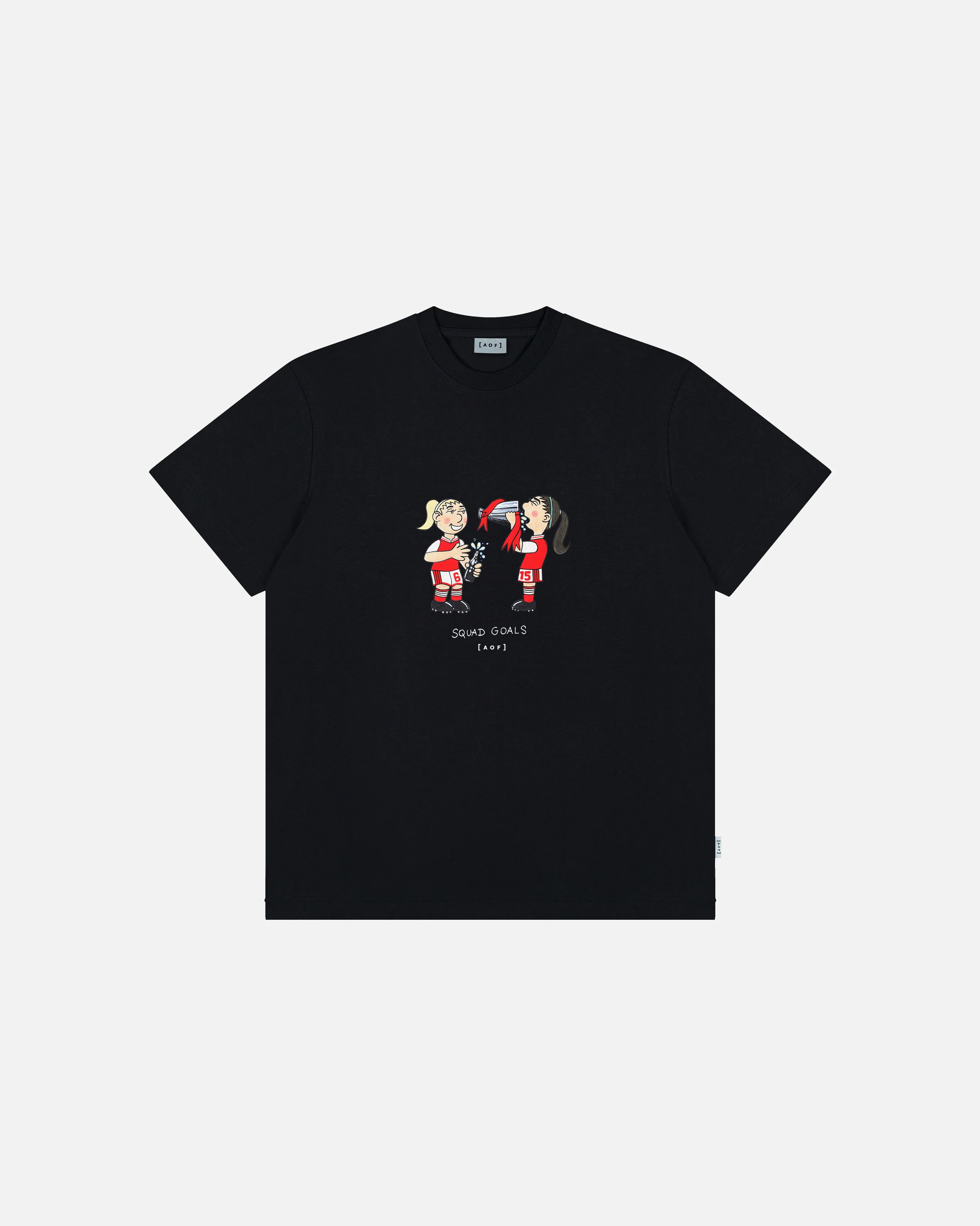 AFC Women's Squad Goals Black Tee