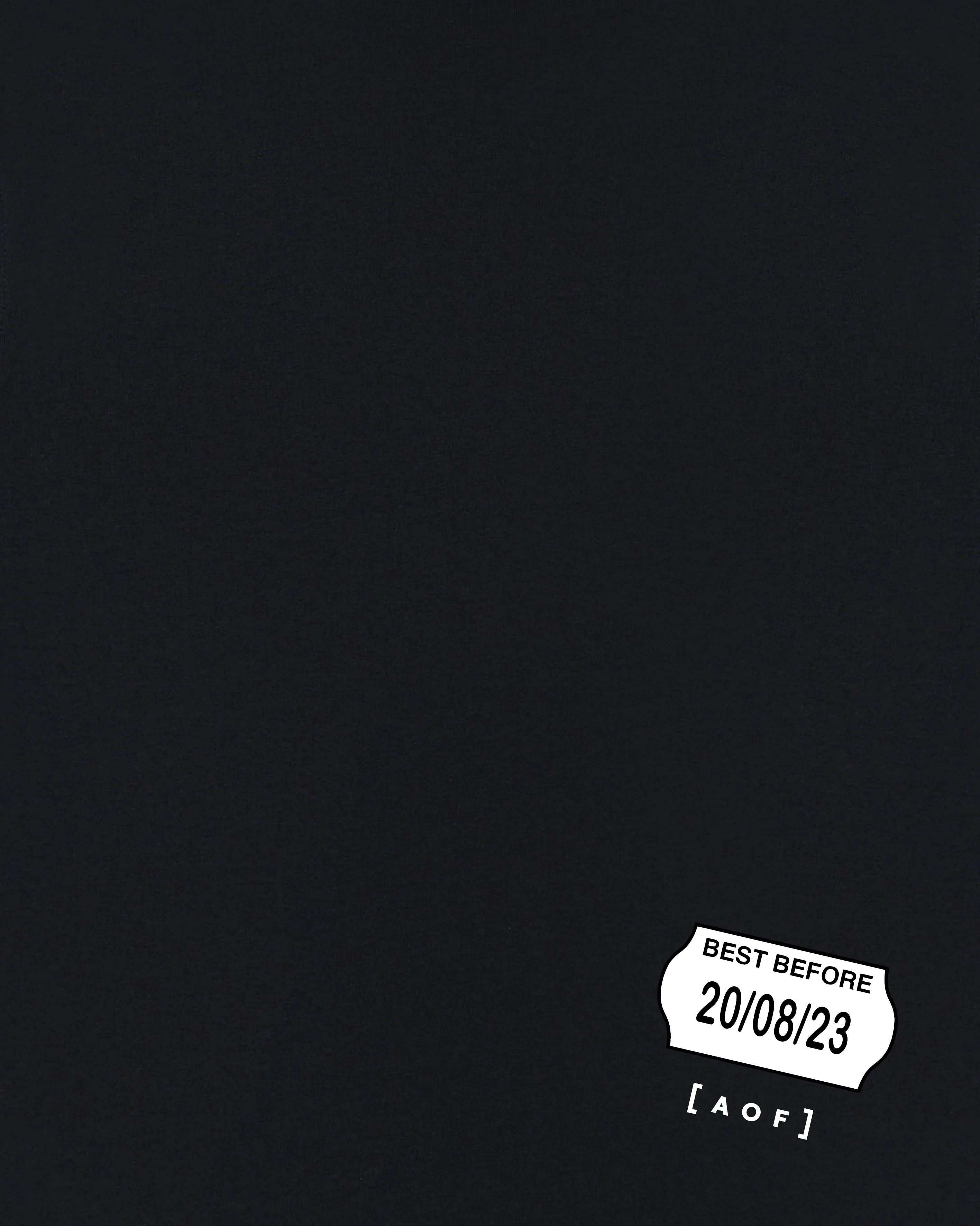 Sticker Bomb Black Tee - Image 3